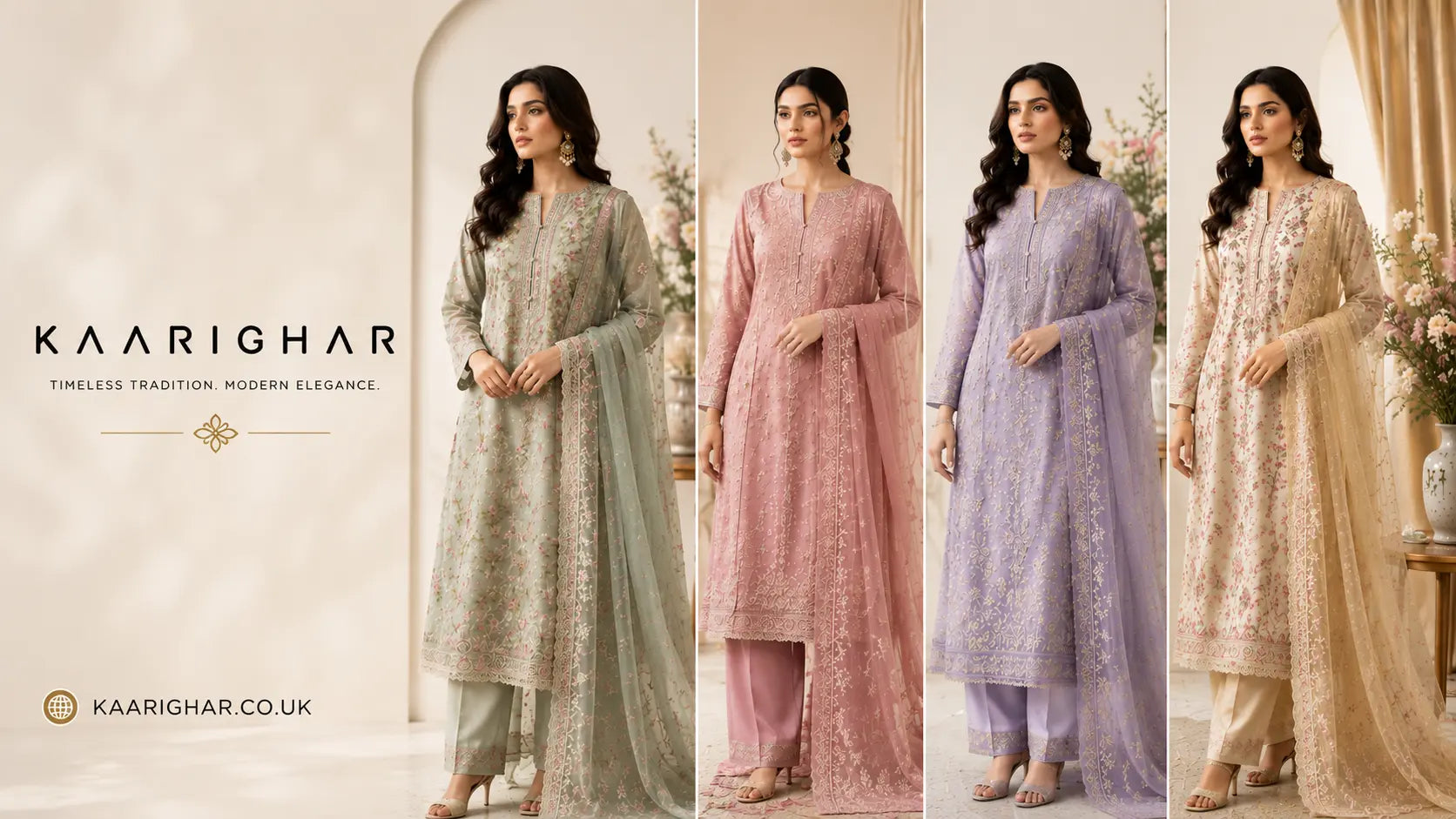 How to Choose the Perfect Pakistani Dress for Your Body Shape | Kaarighar UK