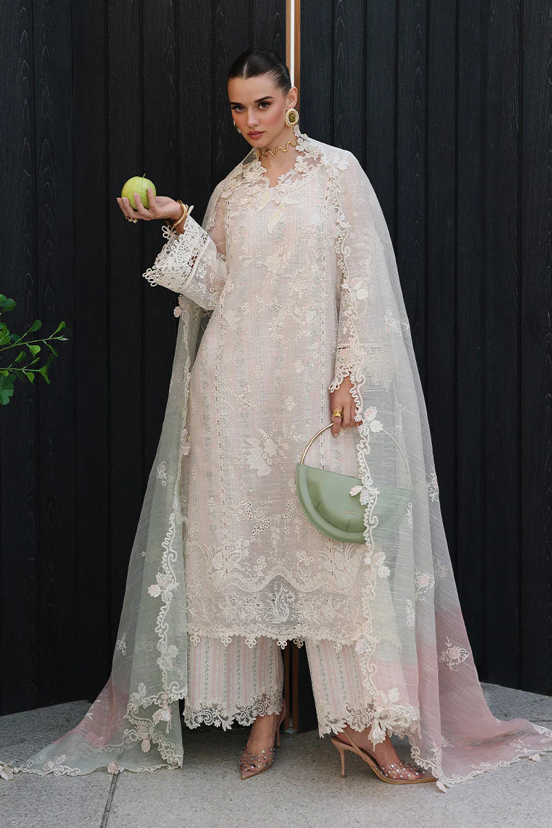 Qalamkar| Chikankari Eid Edit '26 | CM-04 ZIMA