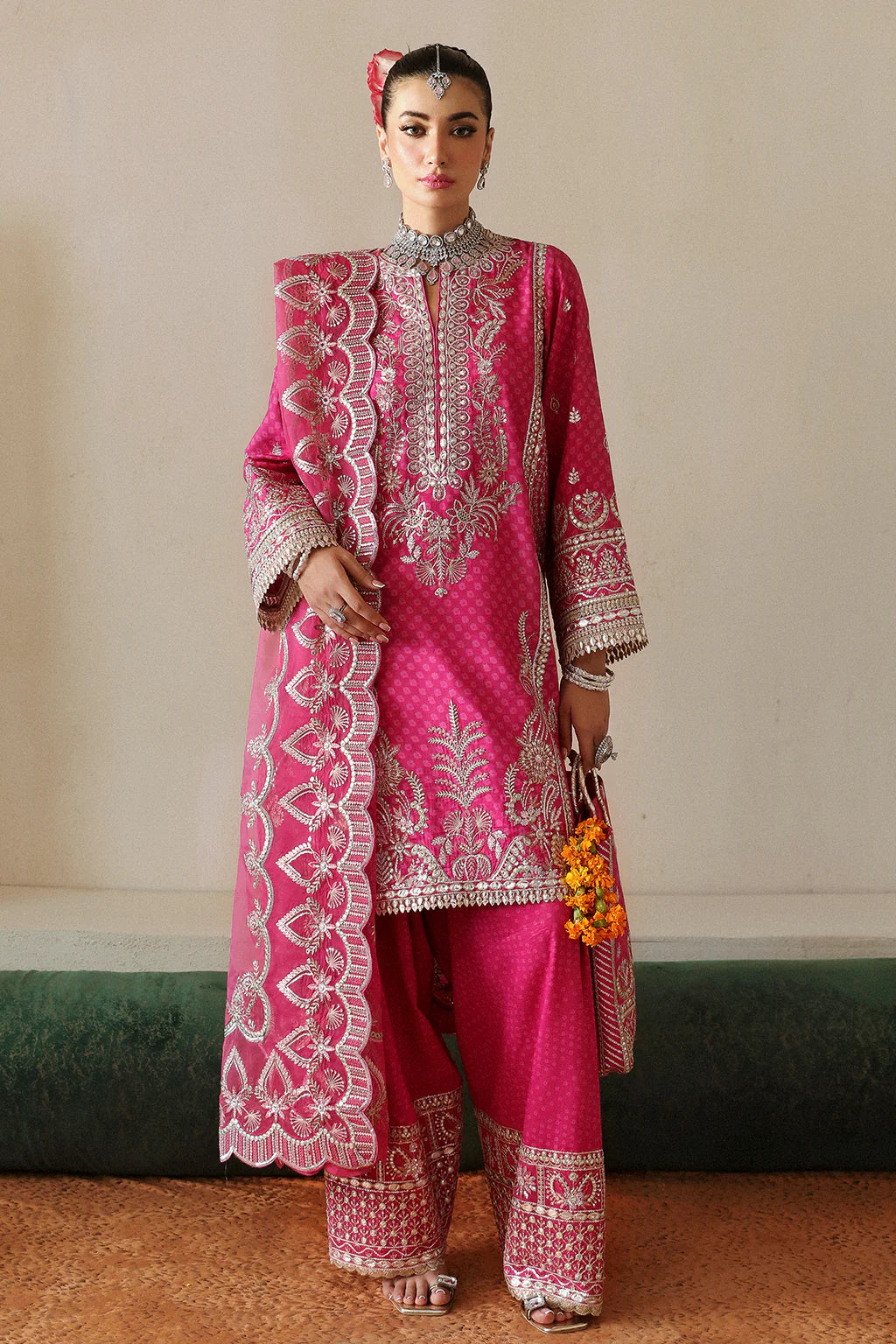 Afrozeh -  Shehnai Wedding Formals'24 - YASMIN