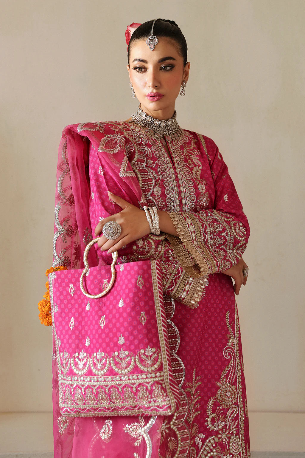 Afrozeh -  Shehnai Wedding Formals'24 - YASMIN