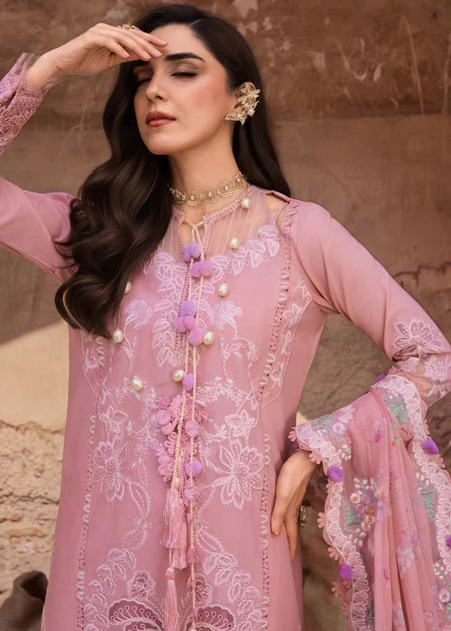 Saira Shakira| Breeze 2026 | Embroidered 3 Piece 4B