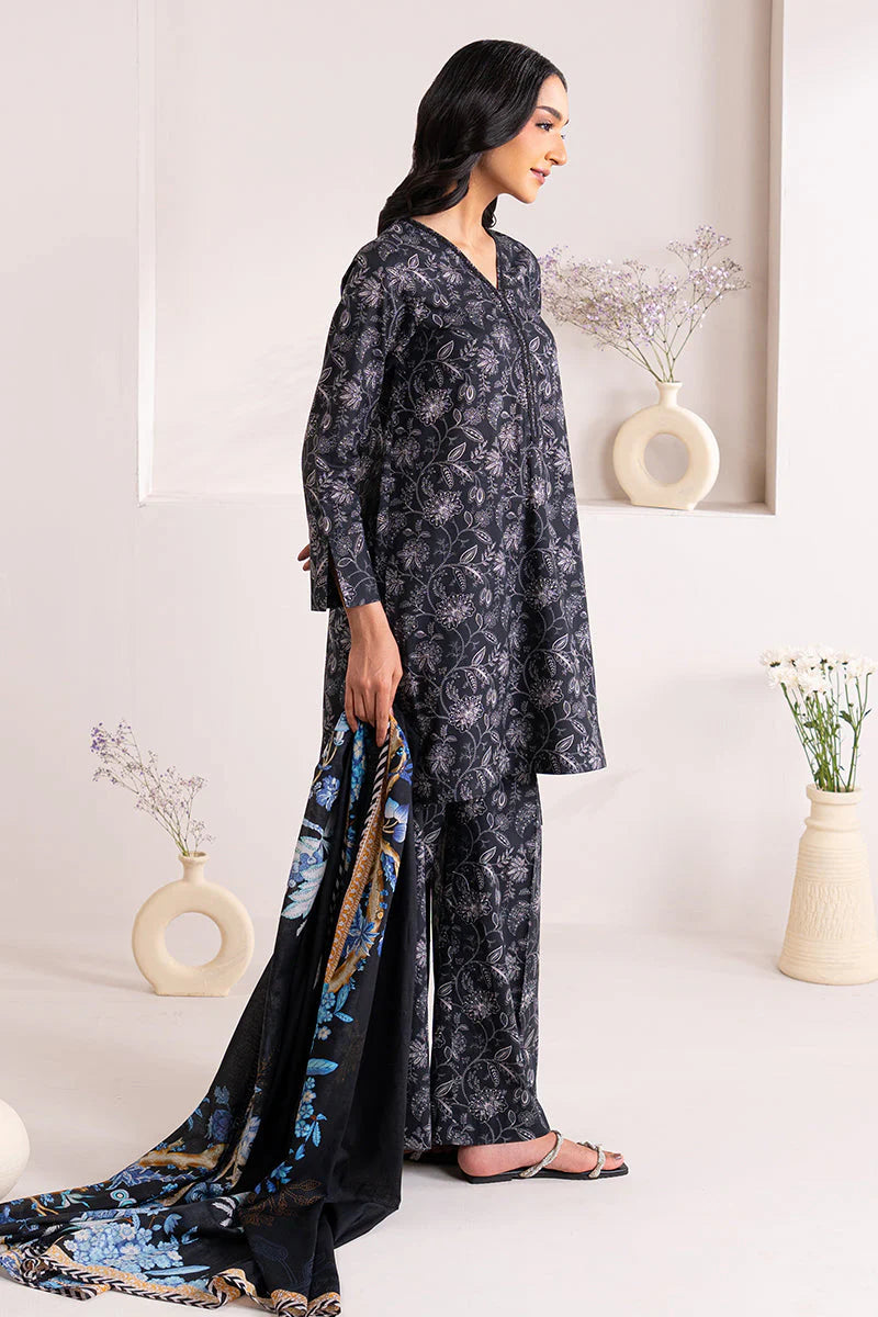 Cross Stitch -RAVEN ZEST-3 PIECE PRINTED LAWN SUIT