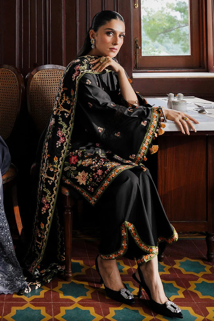 Cross Stitch = Satin De LUXE - RAVEN BLOSSOM 3PC