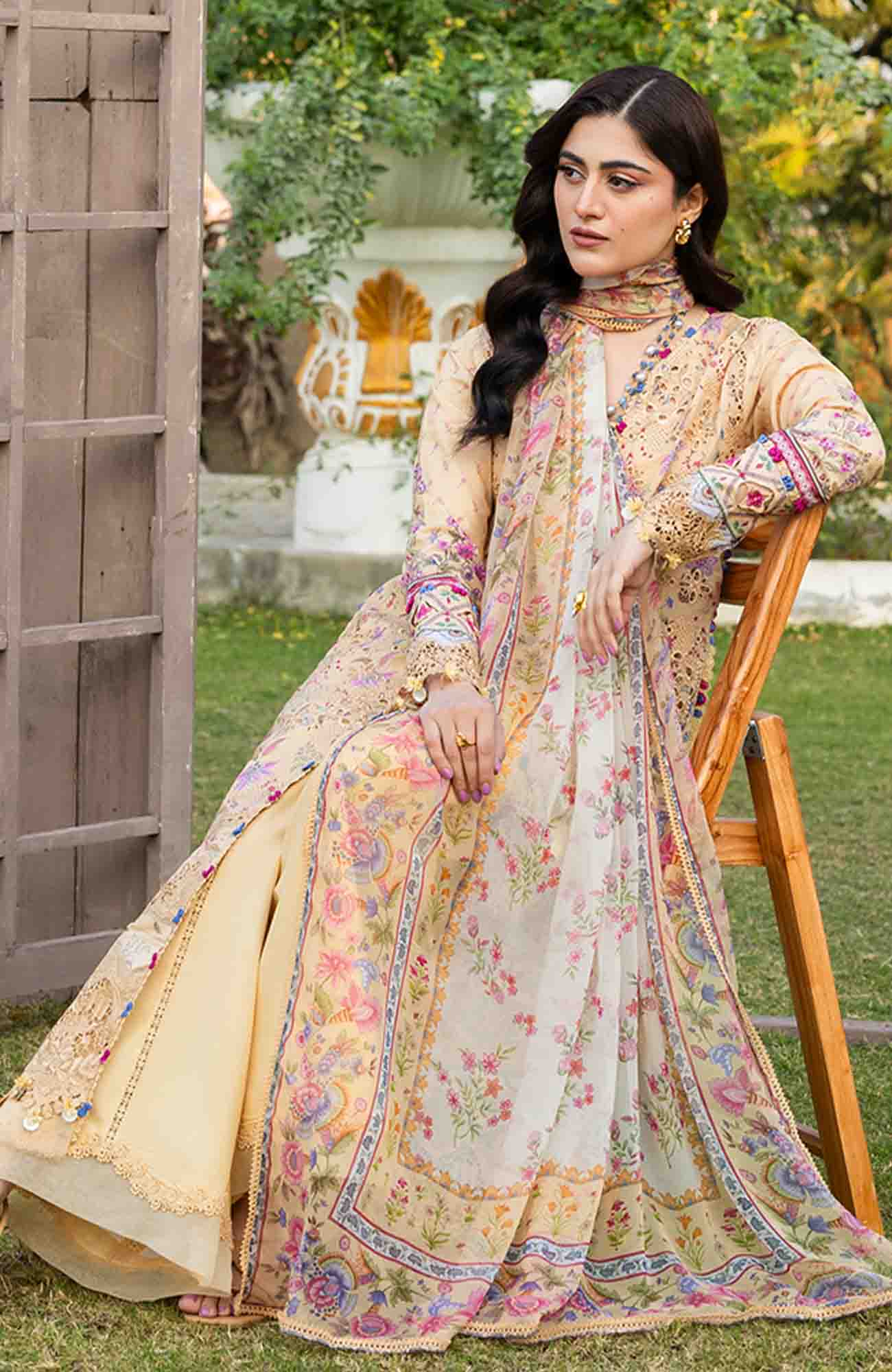 Elaf | CHIKANKARI PRINTS | KHUSHEE