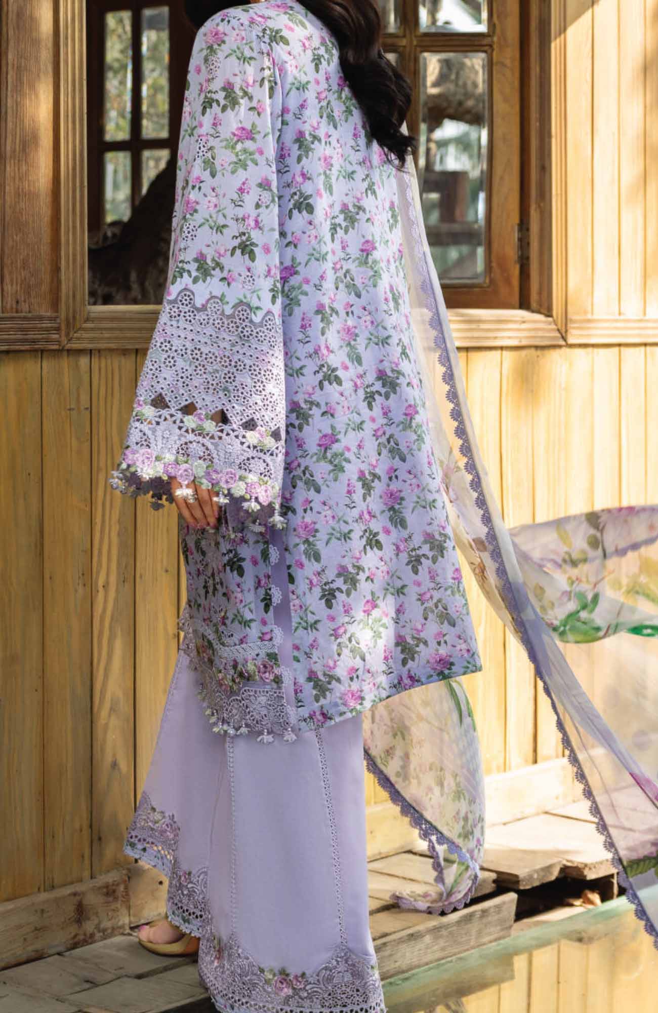 Elaf | CHIKANKARI PRINTS | IRIS