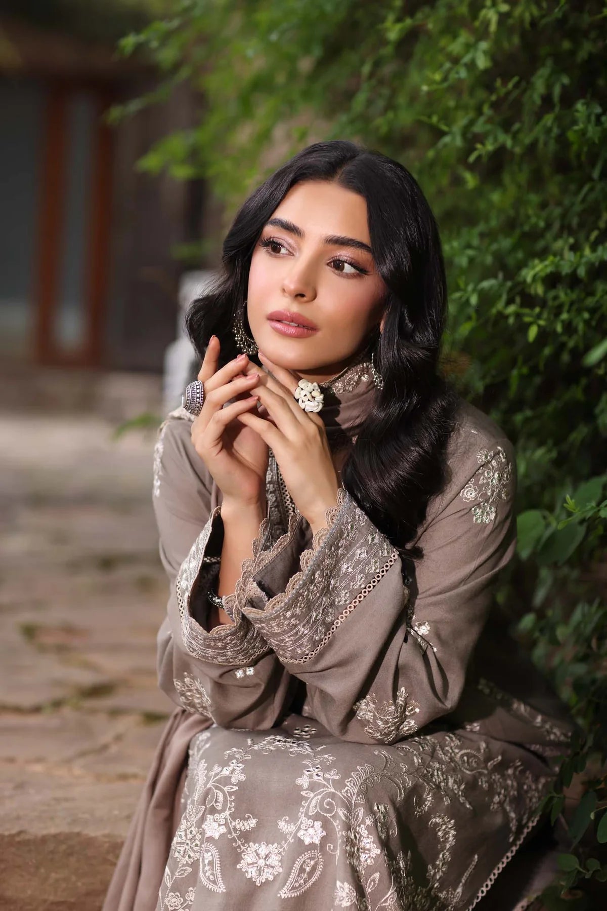 Noor by Saadia Asad - Suzaankari Winter 24 -3PC -D2