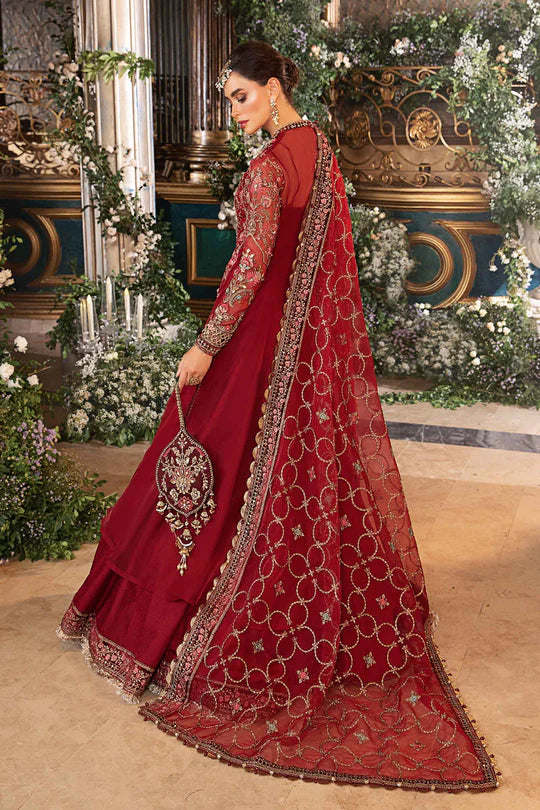 Maria.B 3 Piece Stitched Embroidered Organza Suit | BD-2908