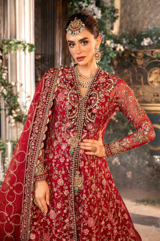Maria.B 3 Piece Stitched Embroidered Organza Suit | BD-2908