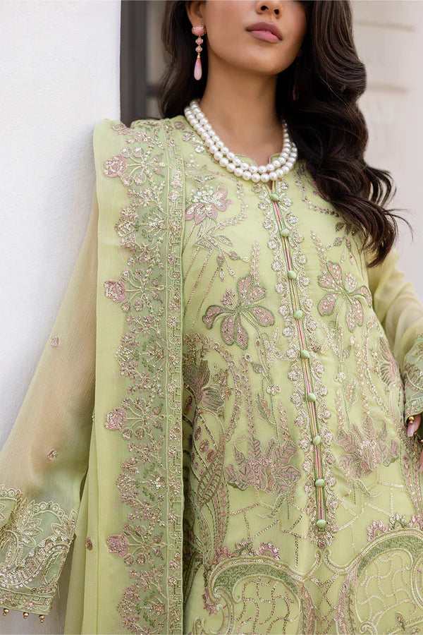 Maryum N Maria NOIR Embroidered Chiffon ANNISA