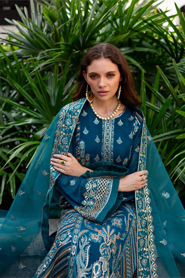 Maryum N Maria NOIR Embroidered Chiffon DEWI