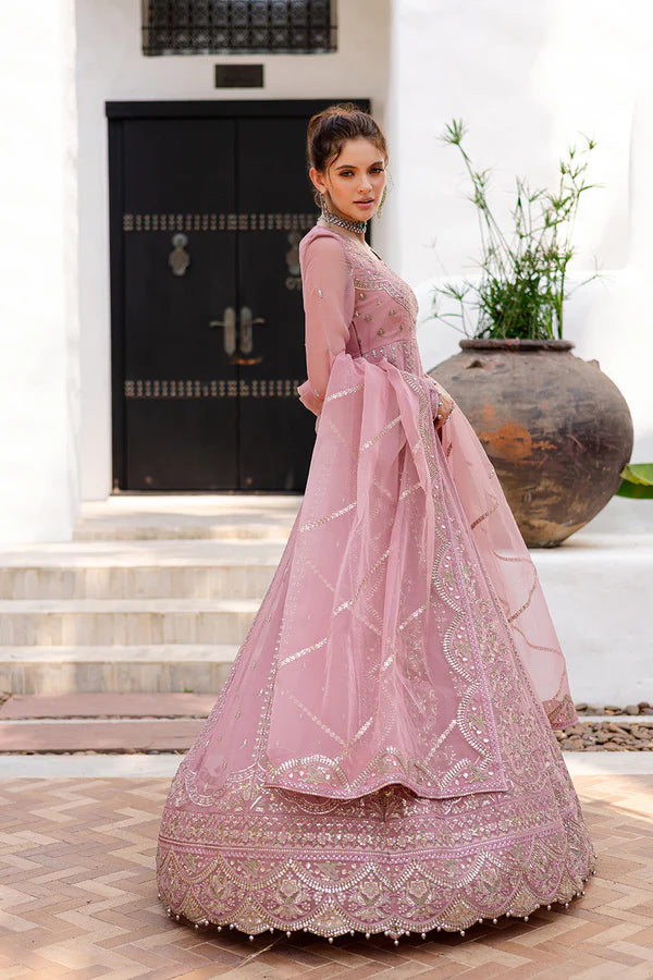 Maryum N Maria NOIR Embroidered Chiffon KIRANA