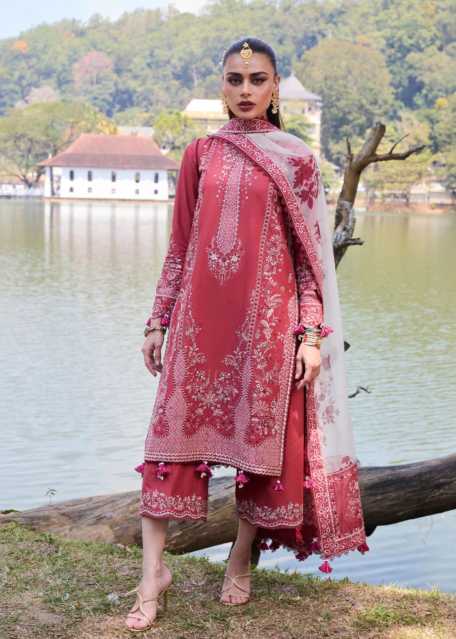 Hussain Rehar | Luxury Lawn'25 | Flare