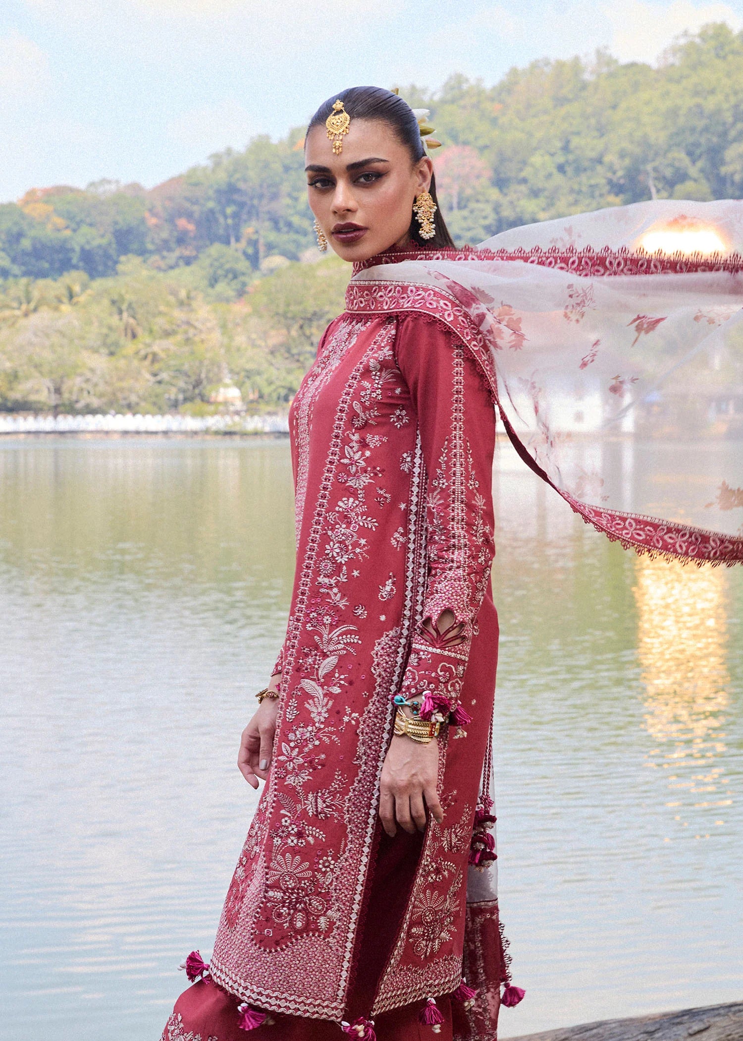 Hussain Rehar | Luxury Lawn'25 | Flare