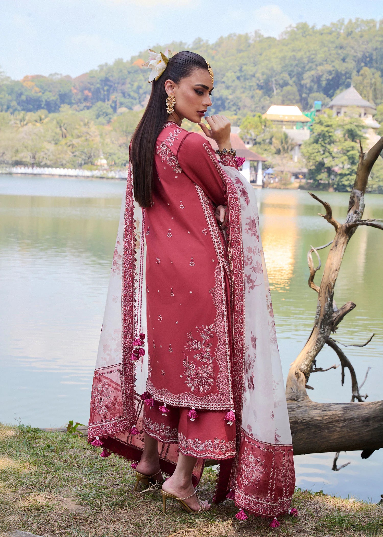Hussain Rehar | Luxury Lawn'25 | Flare