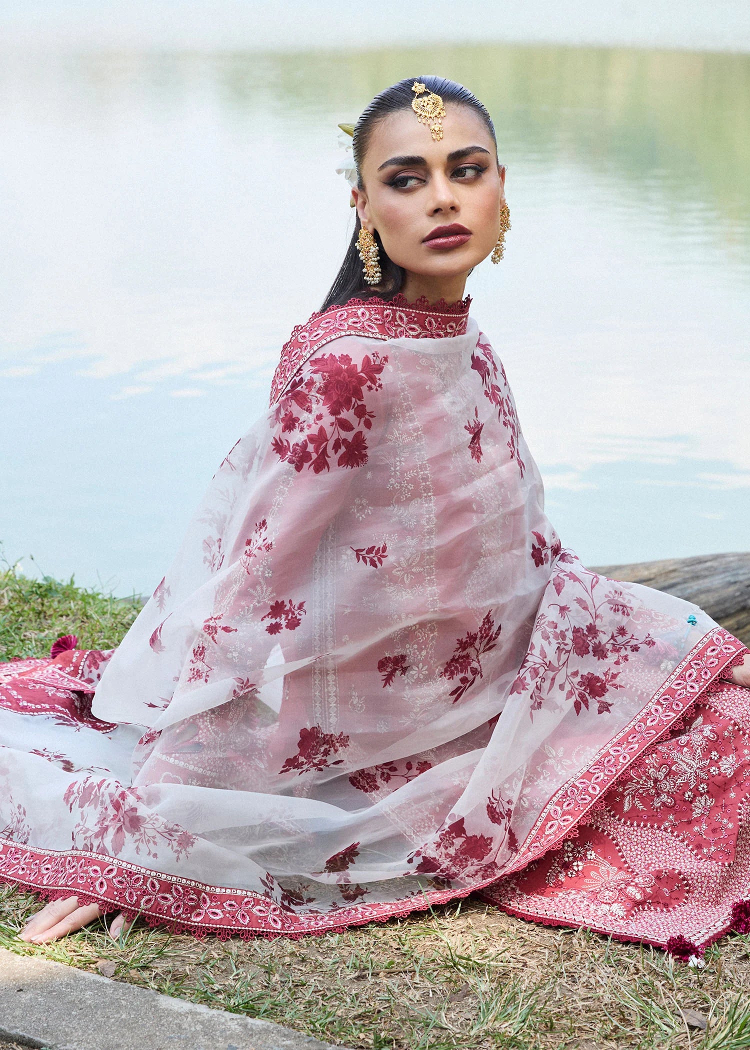 Hussain Rehar | Luxury Lawn'25 | Flare
