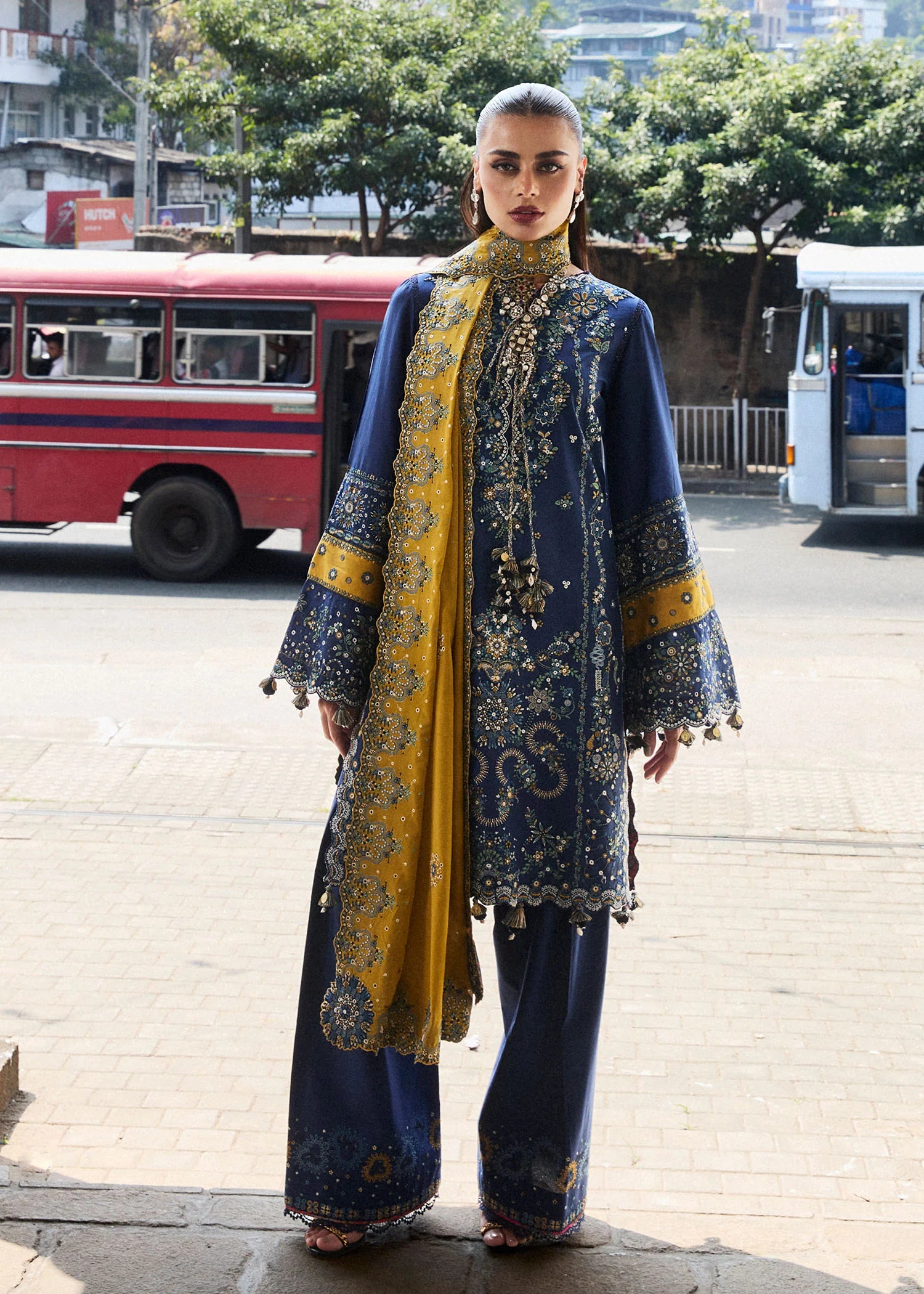 Hussain Rehar | Luxury Lawn'25 | Riviera