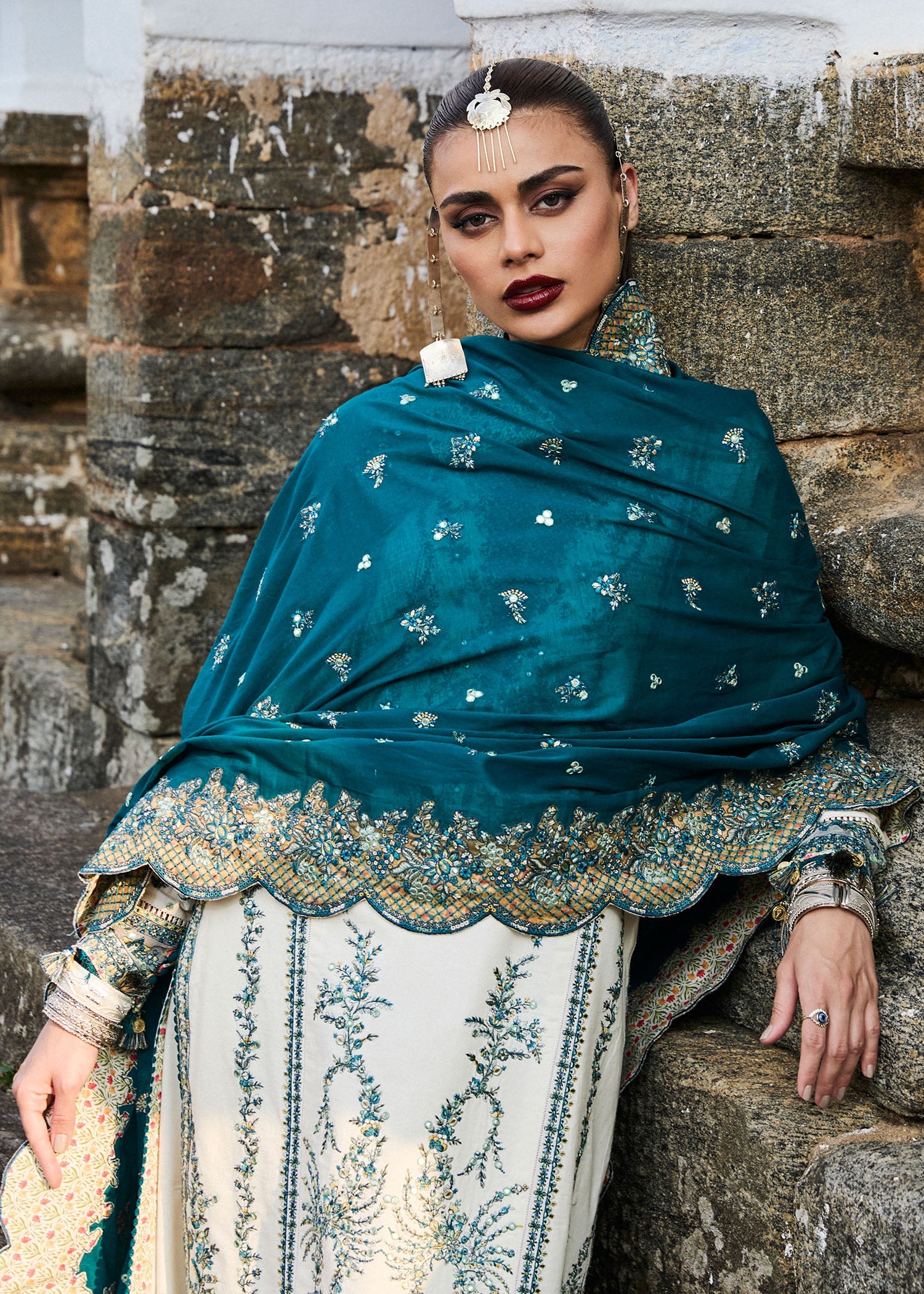 Hussain Rehar | Luxury Lawn'25 | Veil