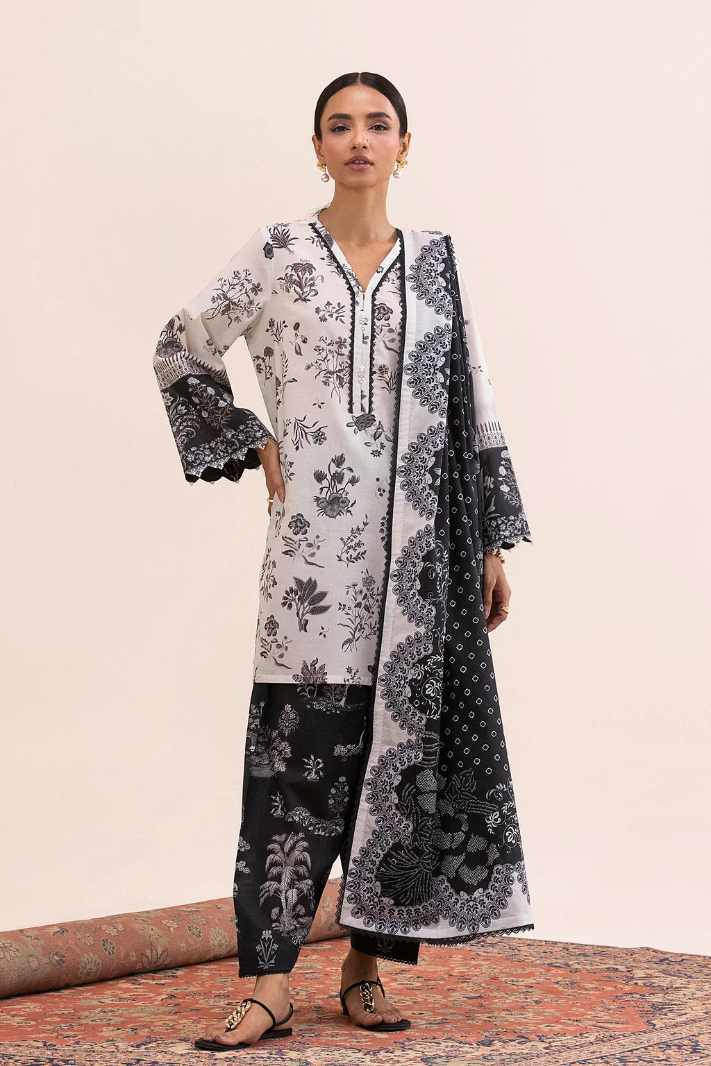 Sana Safinaz | Rozmarra | LH261-009-AG