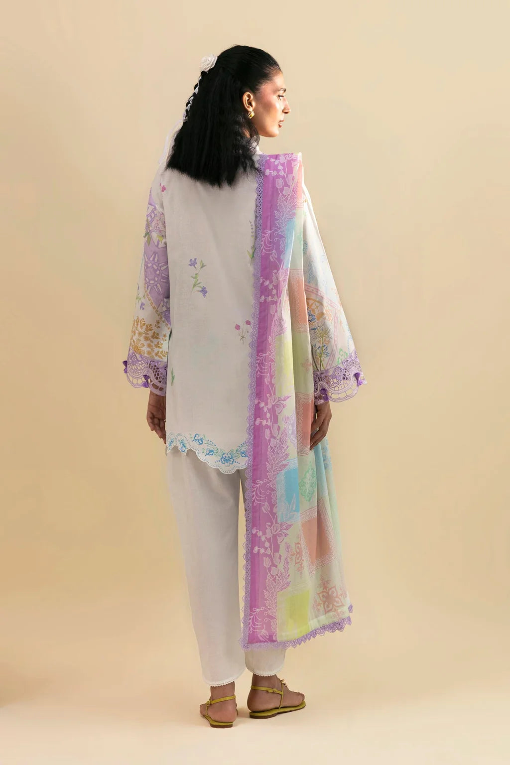 Sana Safinaz | Embroidered 3 Piece | LM261-001-CG