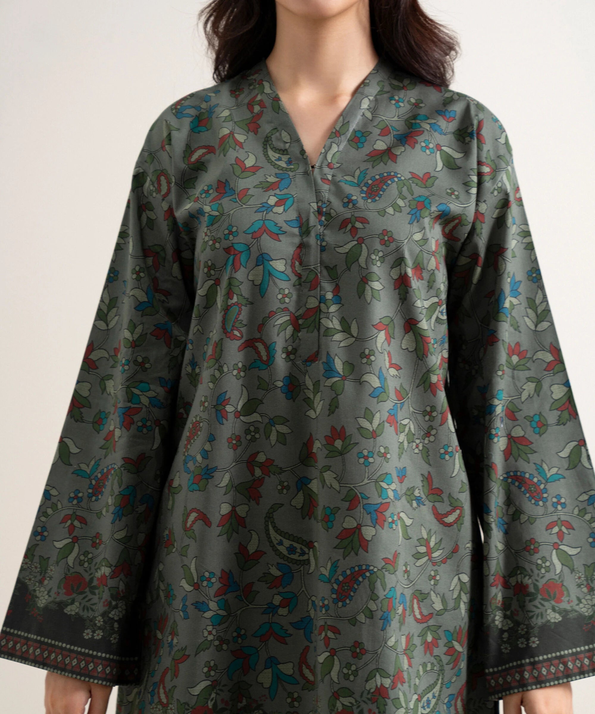 Sapphire | 3 Piece - Print Lawn Suit 26V799