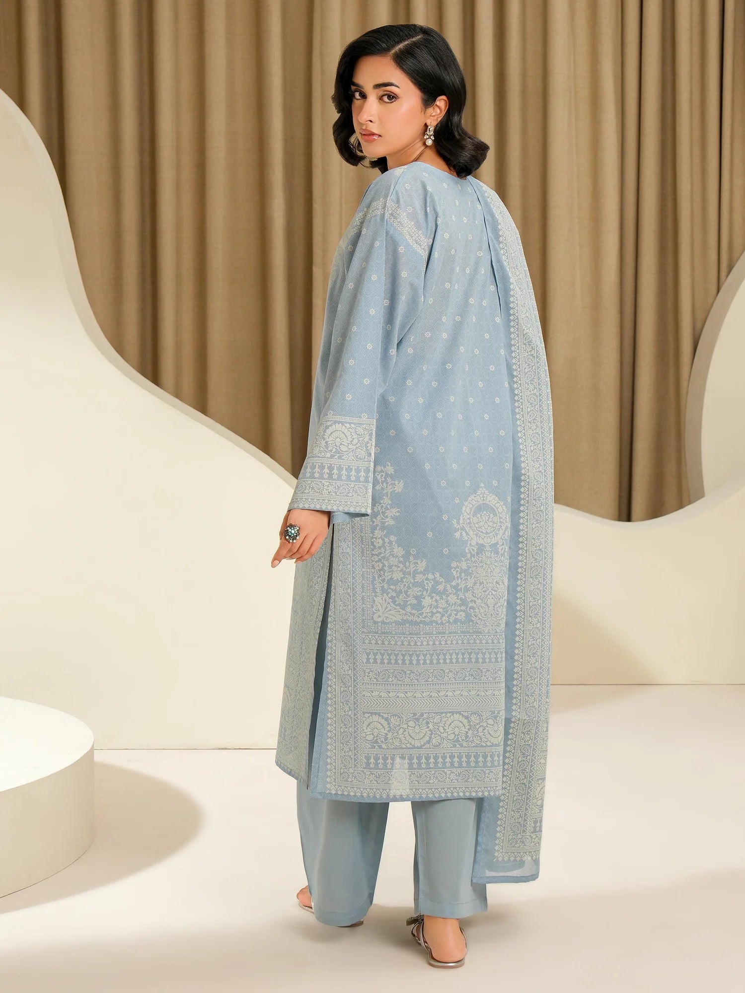 Limelight | 3Piece Lawn Suit-Paste Printed | U4080SU