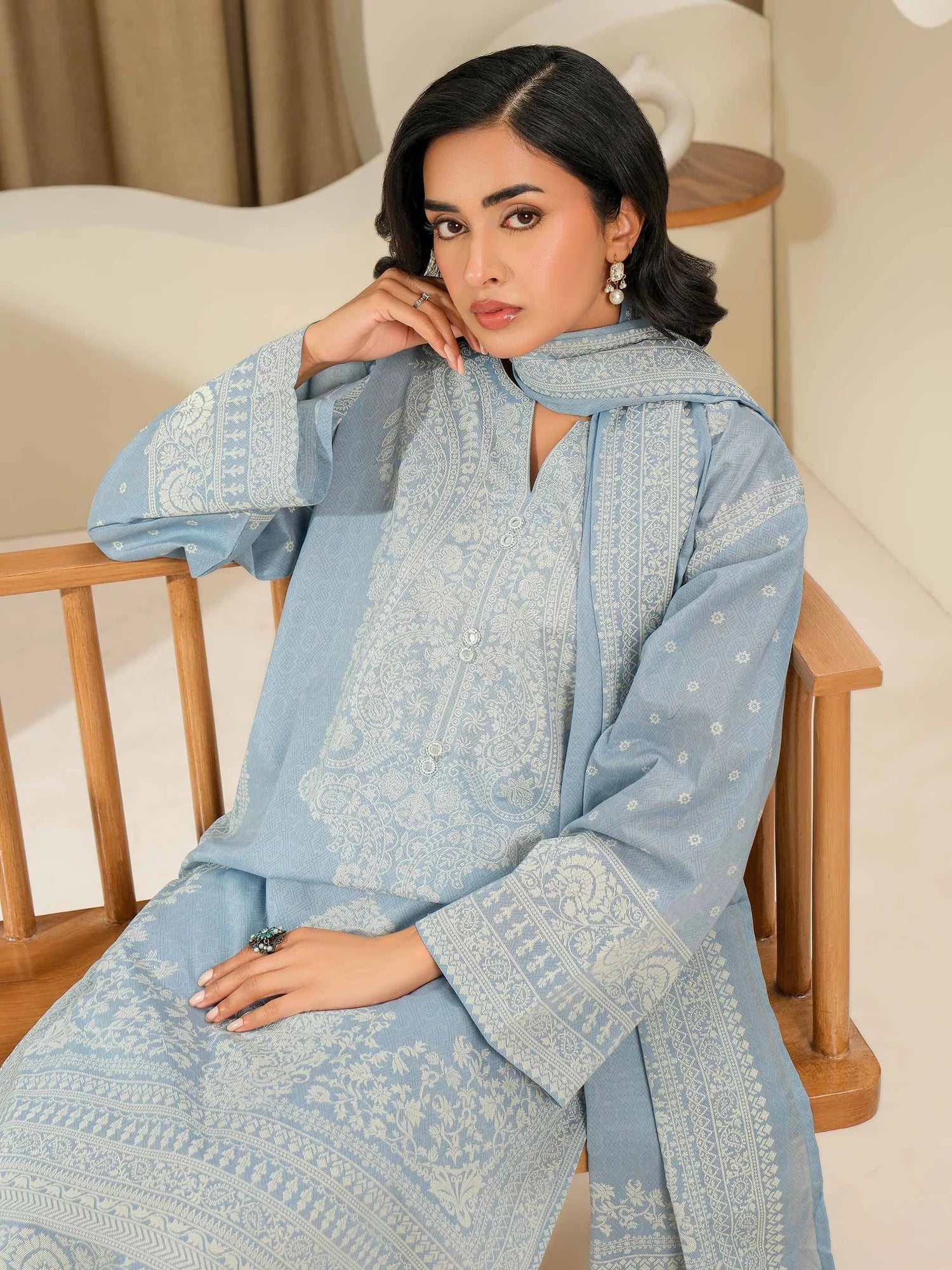 Limelight | 3Piece Lawn Suit-Paste Printed | U4080SU
