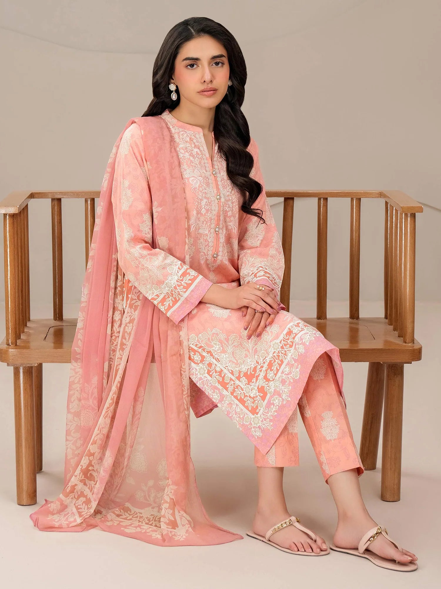 Limelight | 3Piece Lawn Suit-Paste Printed | U4314SU