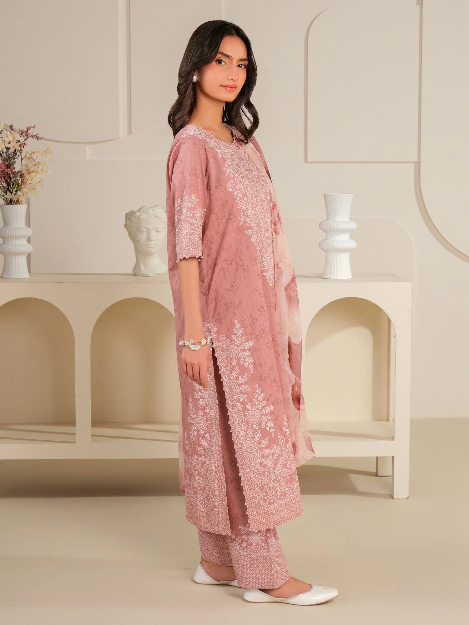 Limelight | 3Piece Lawn Suit-Paste Printed | U4315SU