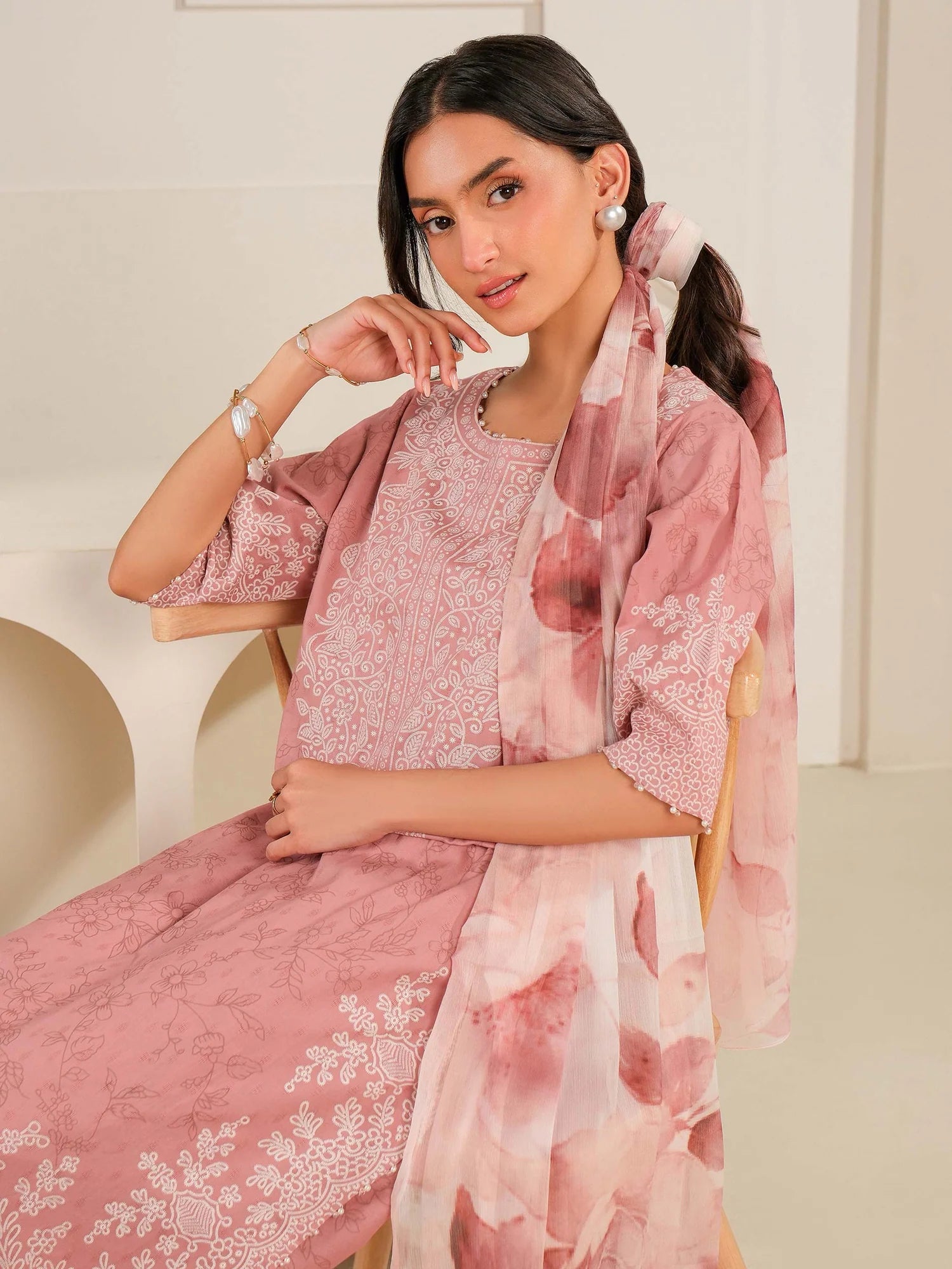 Limelight | 3Piece Lawn Suit-Paste Printed | U4315SU