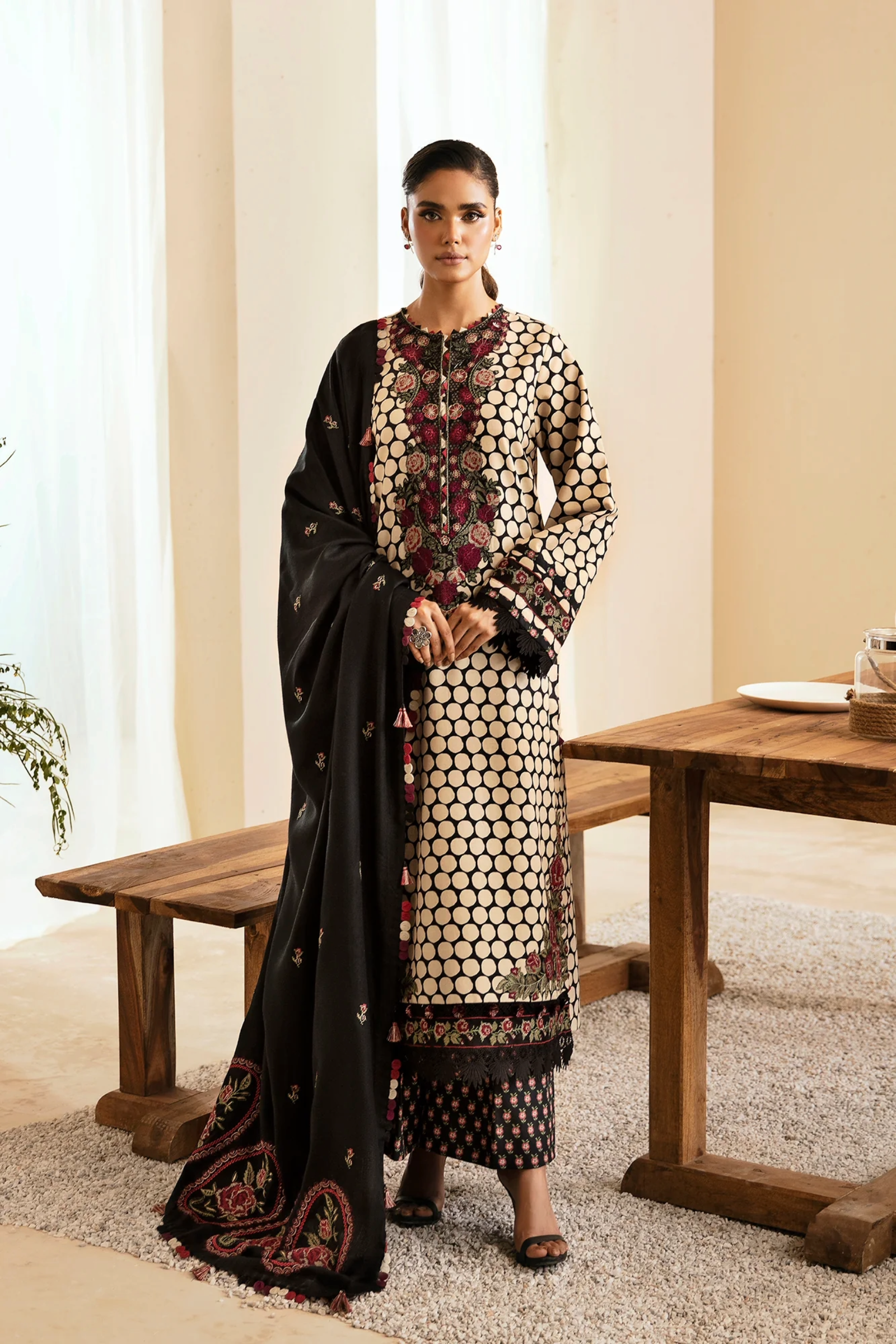 Ethnic - Winter - 3PC -E0462/203/901