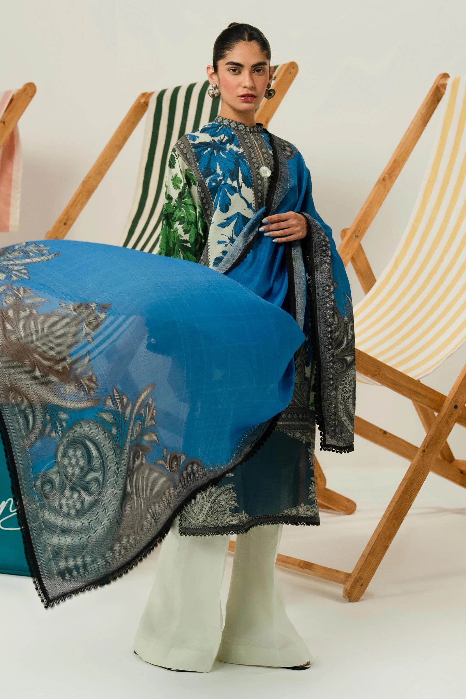 Sana Safinaz - Mahay Summer Vol 2 - 3Pc -H242-021B-2S