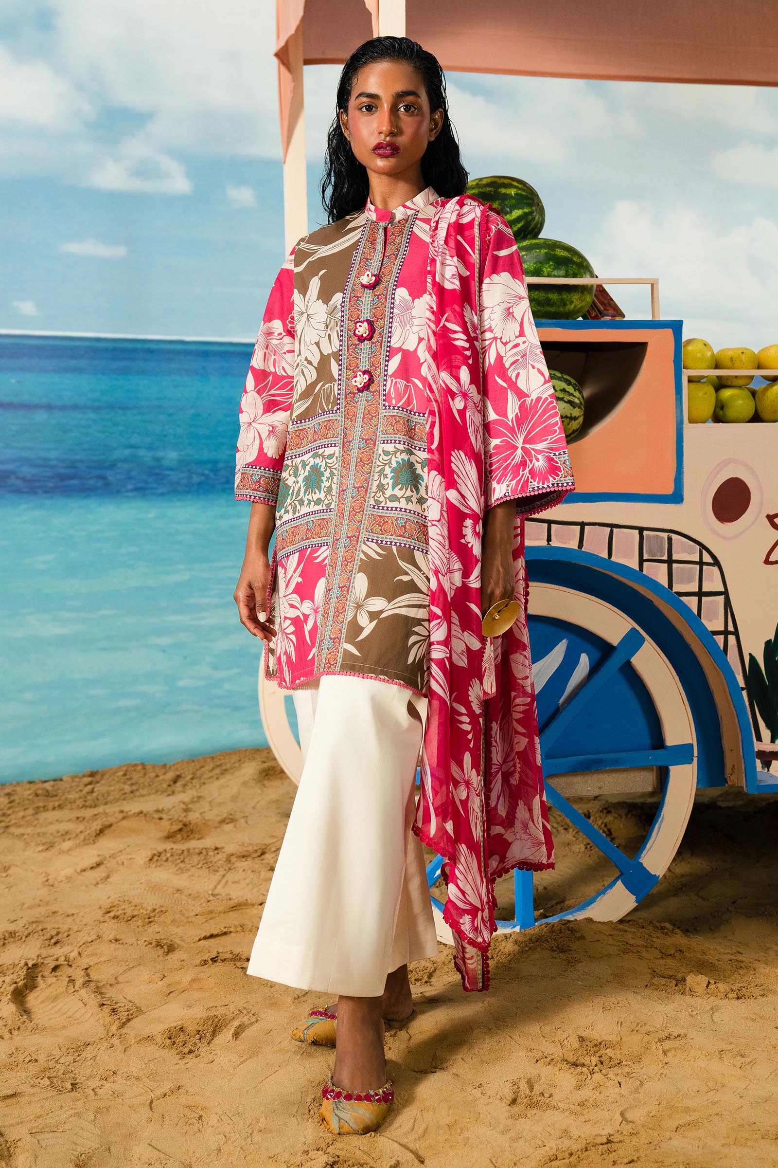 Sana Safinaz - Mahay Summer Vol 2 - 3Pc - H242-025B-2I