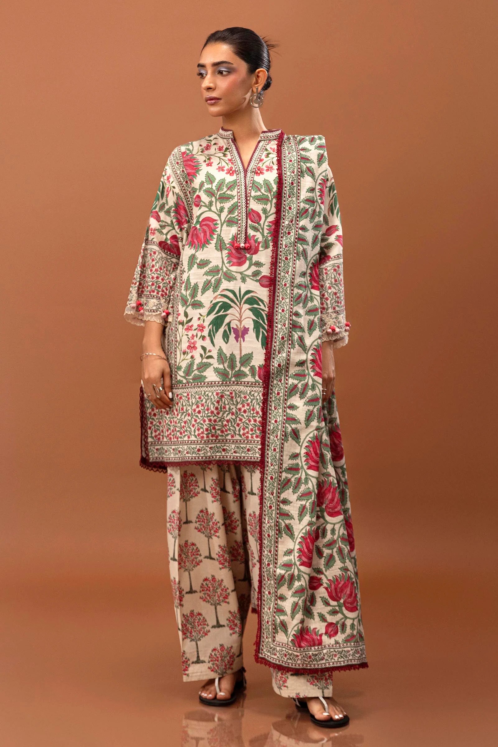 Sana Safinaz - Mahay Winter'24  - 3 PC - H243-2A-3CQ