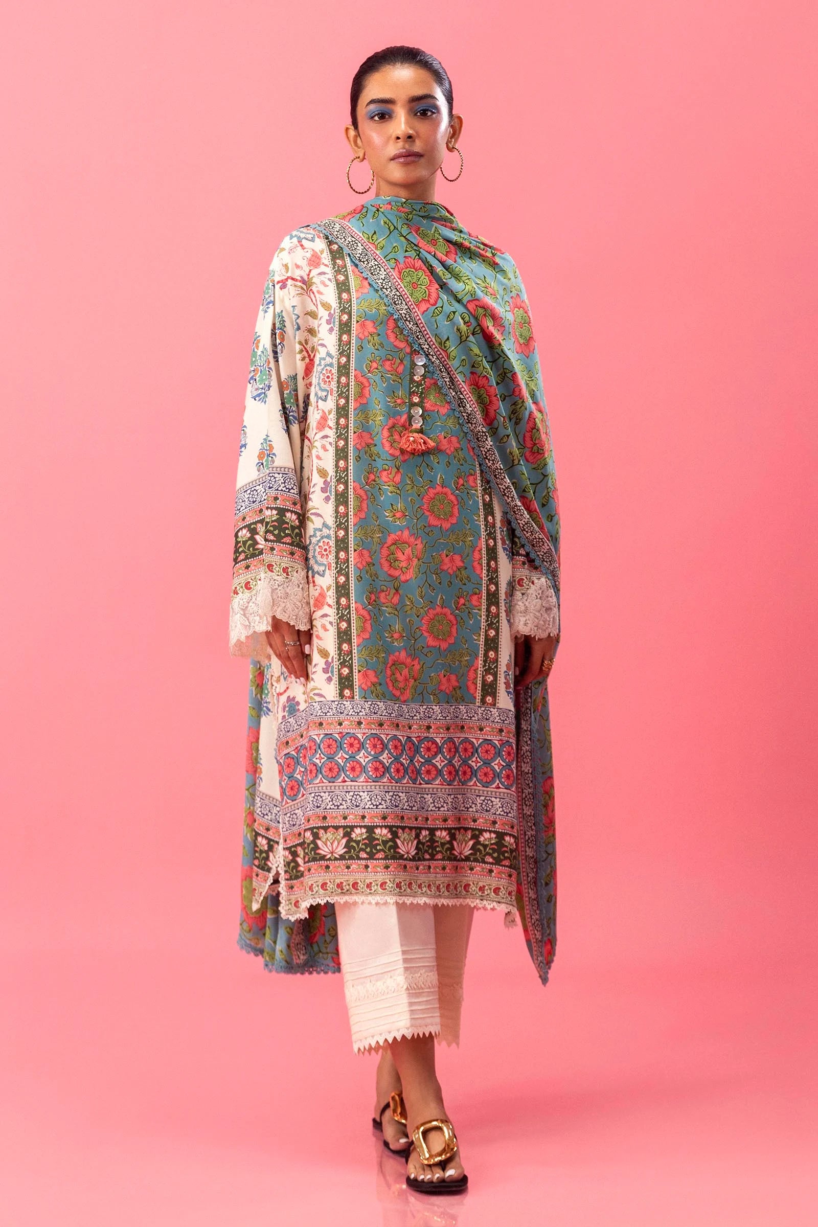 Sana Safinaz - Mahay Winter '24 - 3Pc -H243-005B-2DC