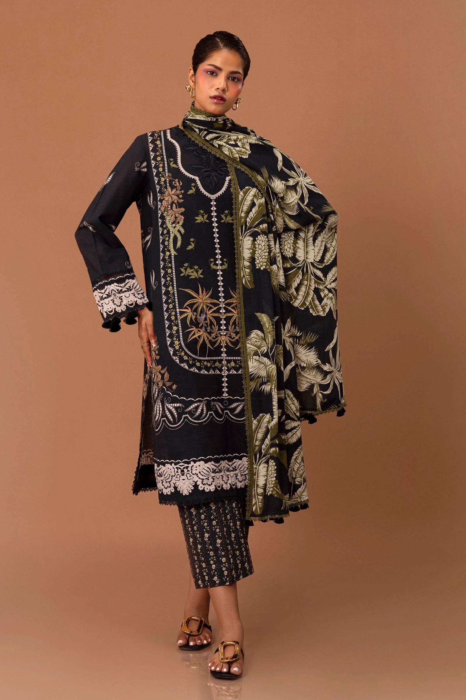 Sana Safinaz - Mahay Winter '24 - 3Pc - H243-006A-3DB