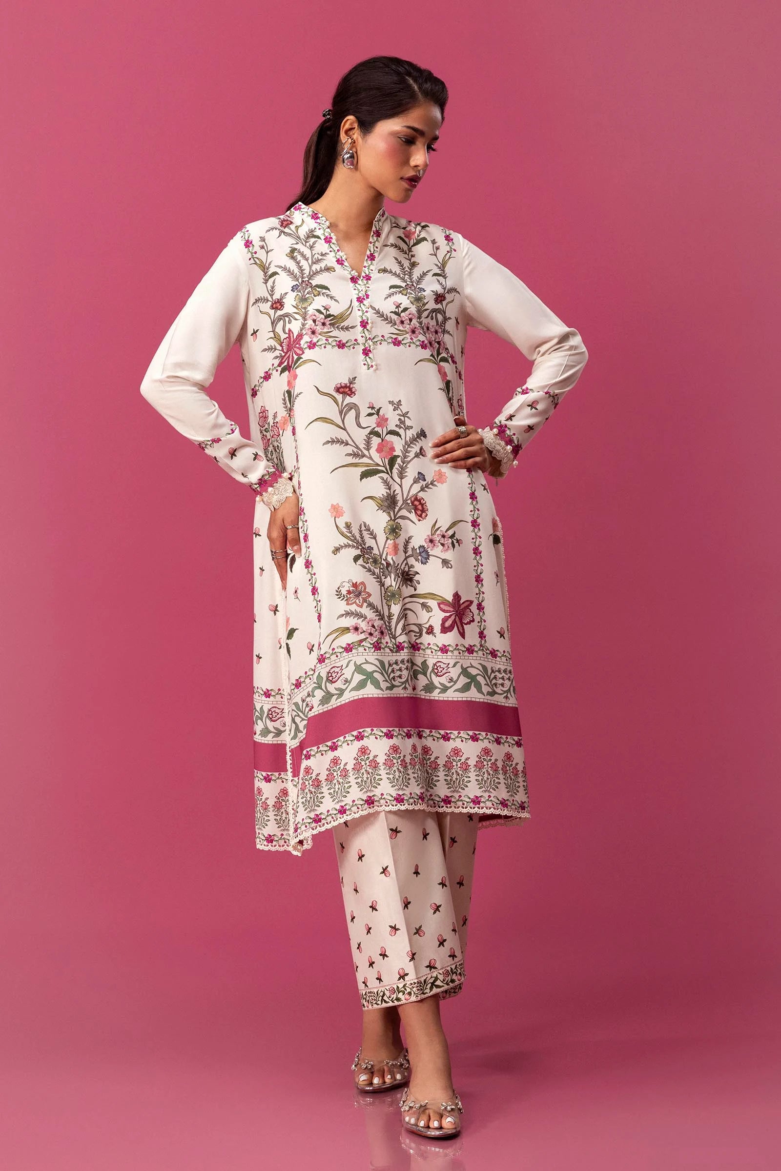 Sana Safinaz - Mahay Winter '24 - 2Pc - H243-007A-2AC