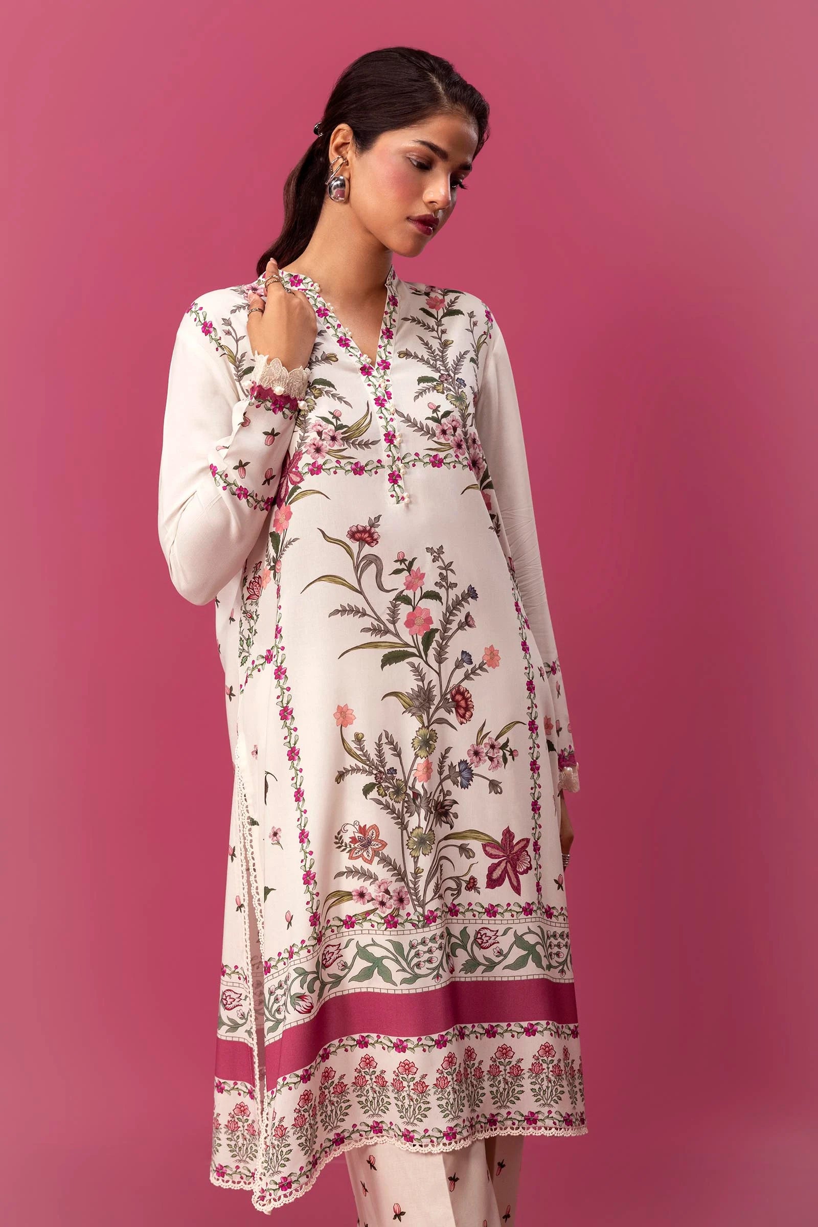 Sana Safinaz - Mahay Winter '24 - 2Pc - H243-007A-2AC