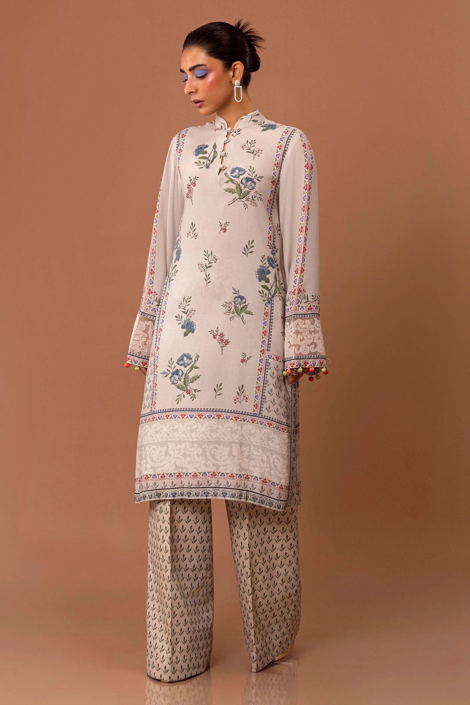 Sana Safinaz - Mahay Winter '24 - 2Pc -H243-008B-2AC