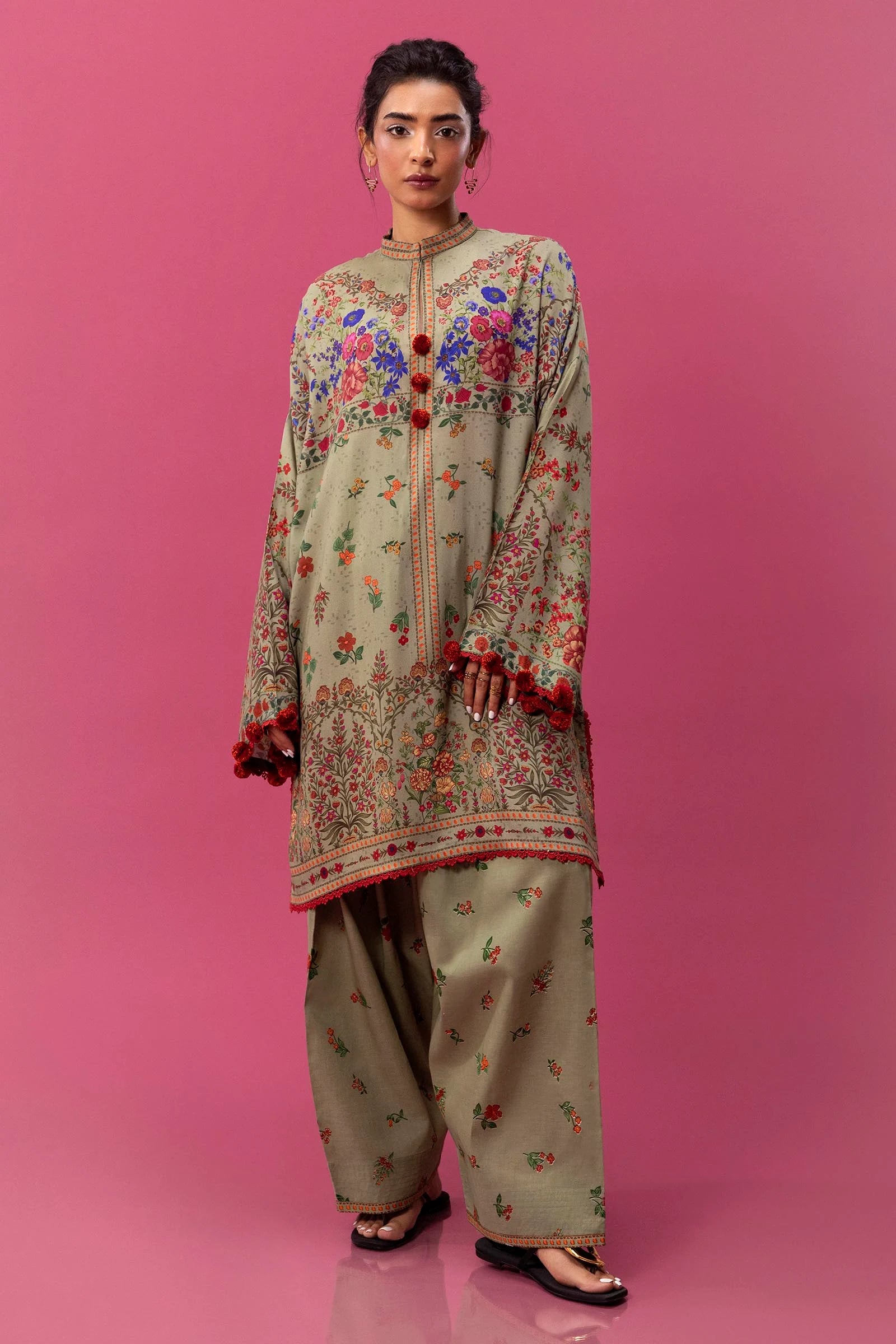 Sana Safinaz - Mahay Winter'24 - 2Pc -H243-011B-2C