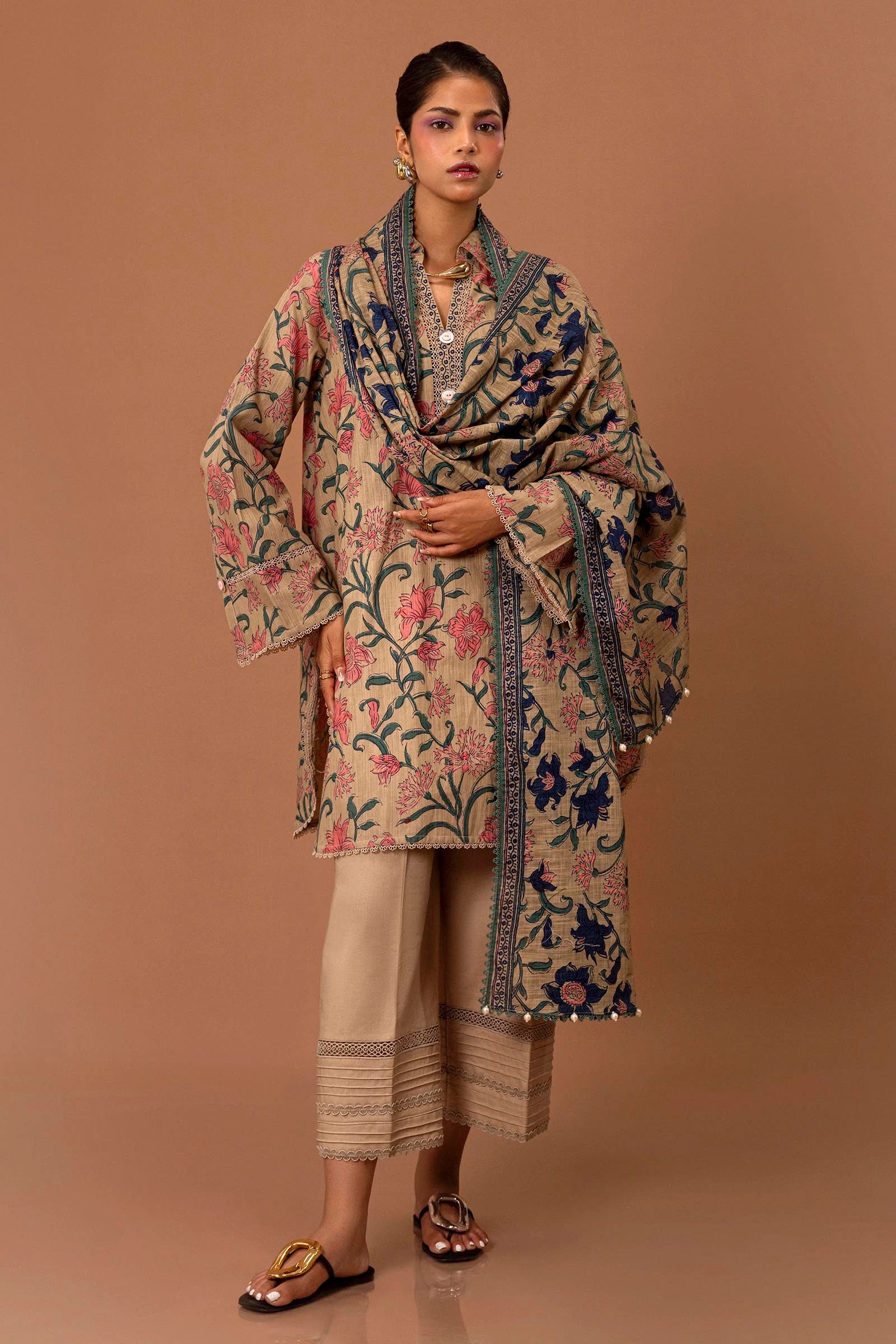 Sana Safinaz - Mahay Winter '24 - 3Pc - H243-017B-2Q