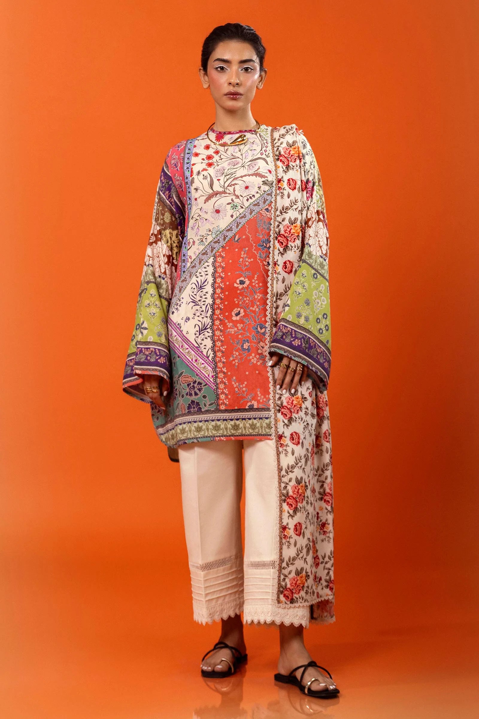 Sana Safinaz -  Mahay Winter '24 - 3PC - H243-020A-2DI