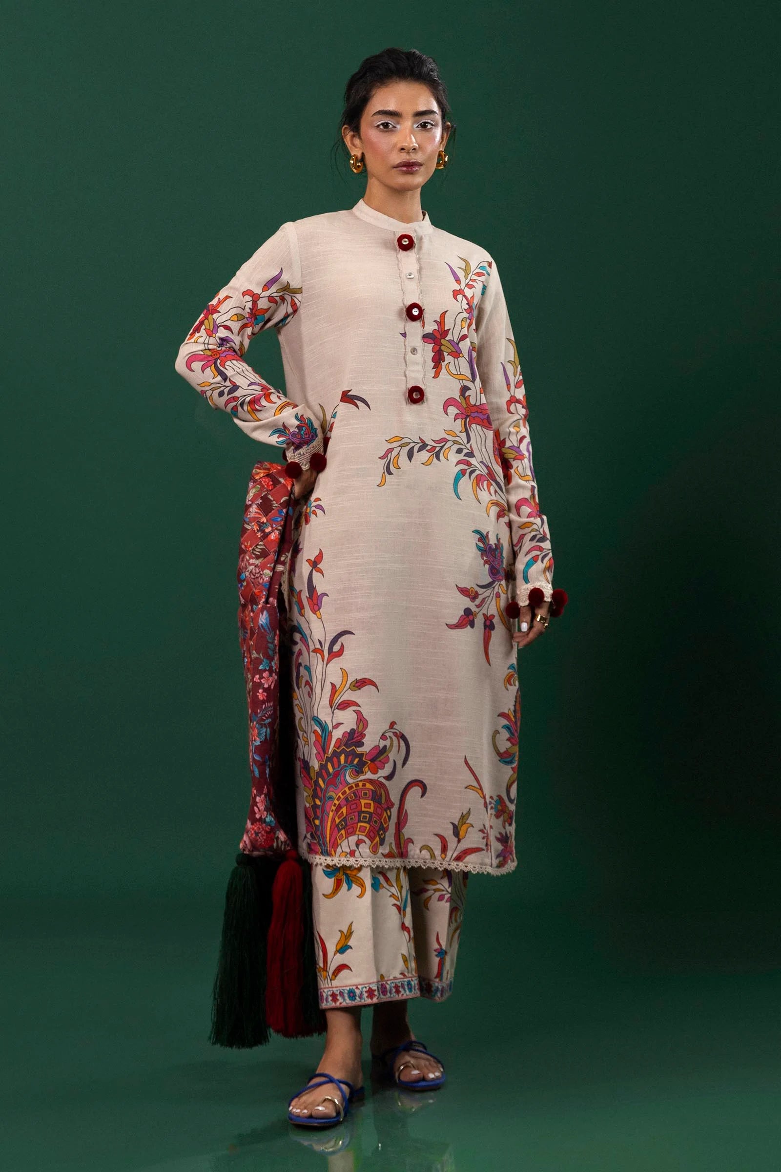 Sana Safinaz - Mahay Winter'24 - 2Pc -H243-022A-2AC