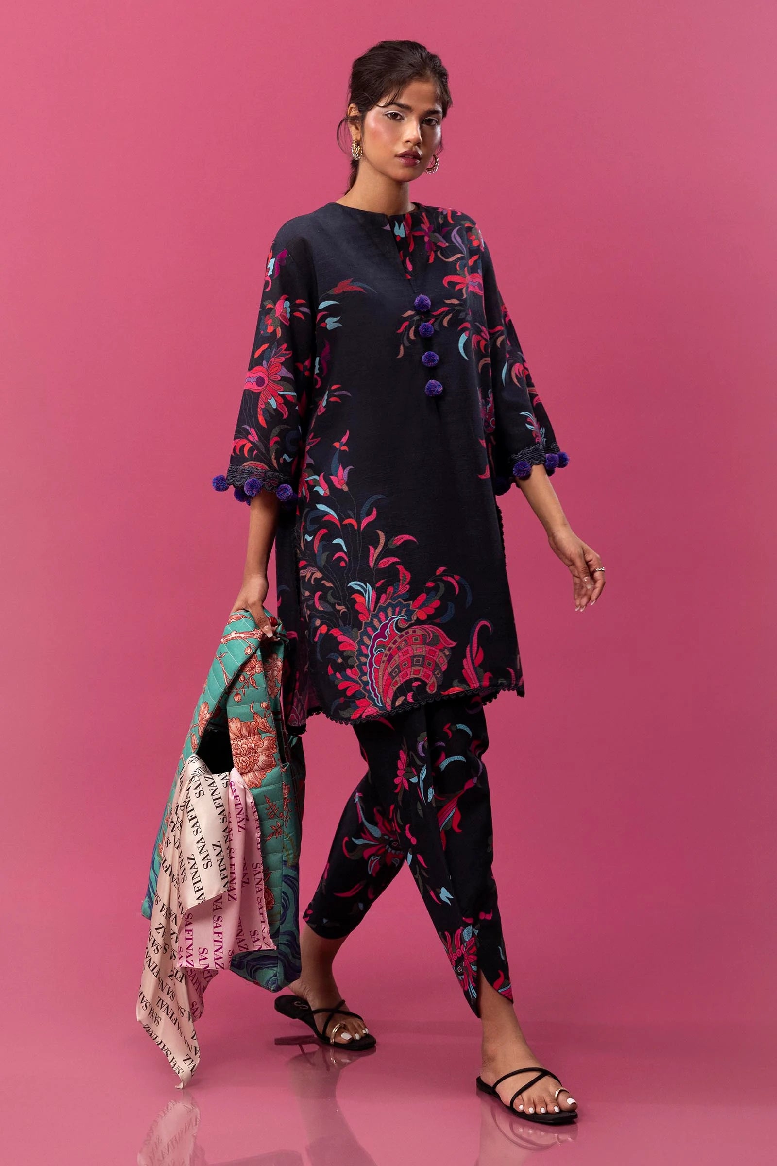 Sana Safinaz - Mahay Winter'24 - 2Pc -H243-022B-2AC
