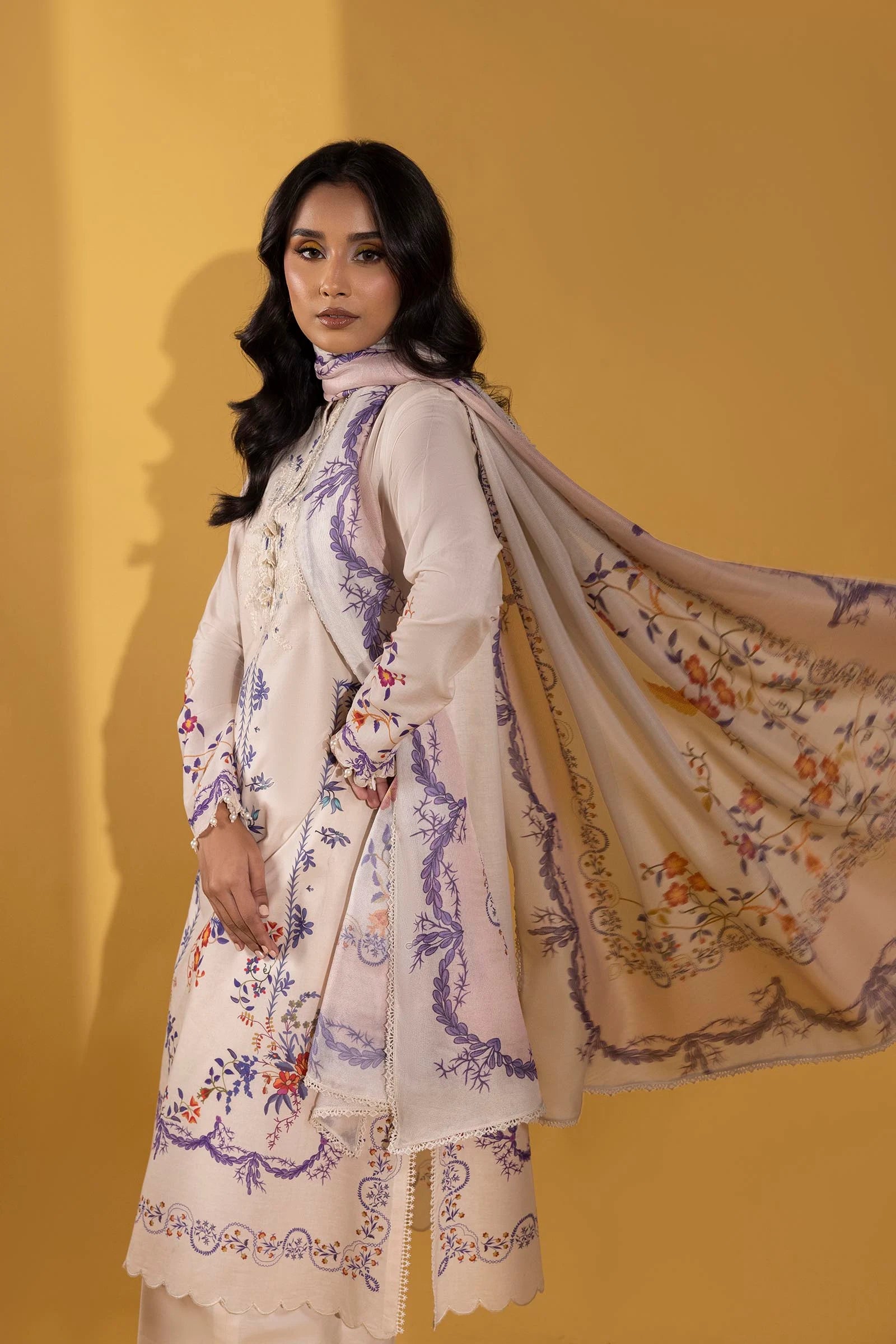 Sana Safinaz | Mahay Spring 25 Volume 1 | 3 Piece| H251-005B-3CS