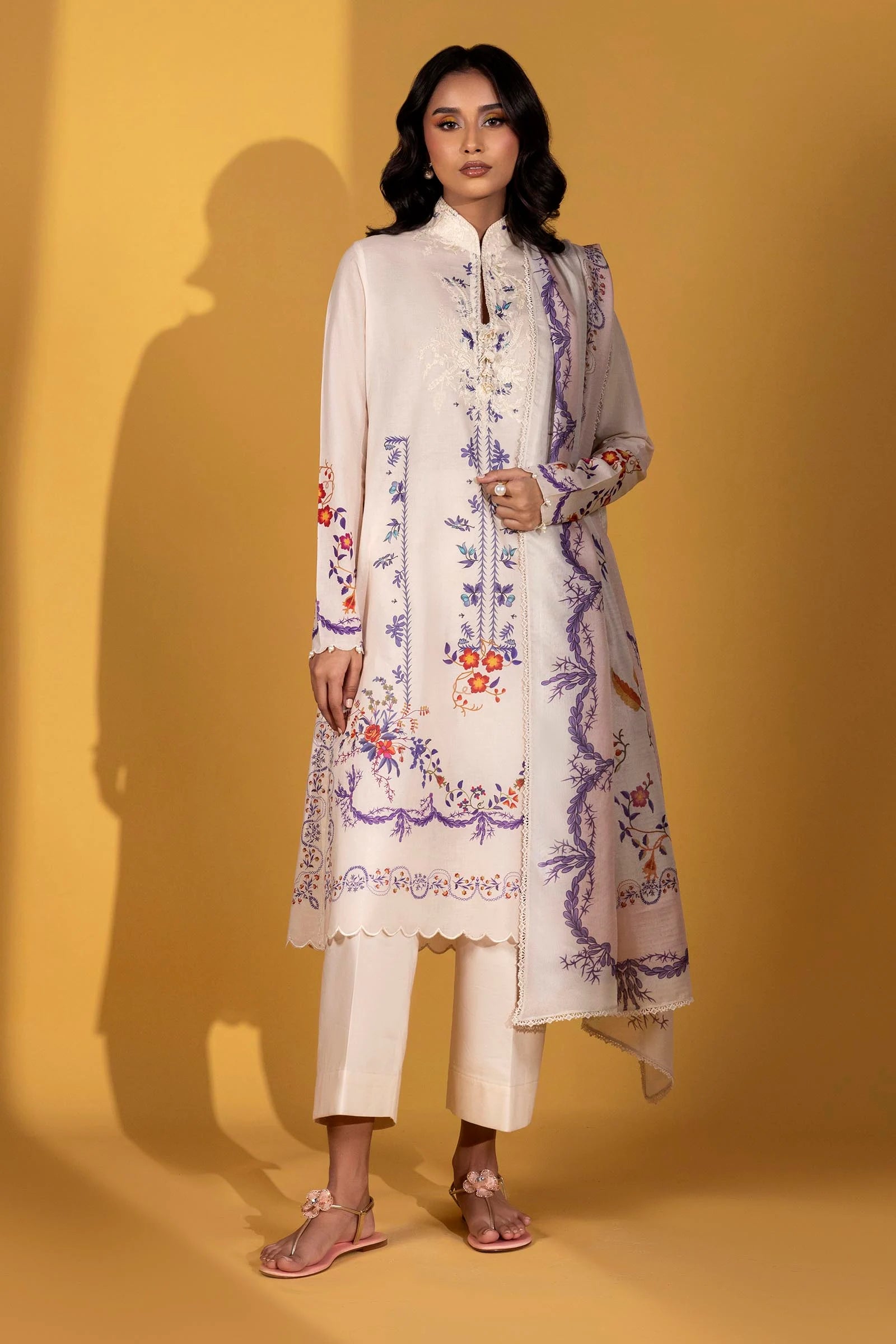 Sana Safinaz | Mahay Spring 25 Volume 1 | 3 Piece| H251-005B-3CS