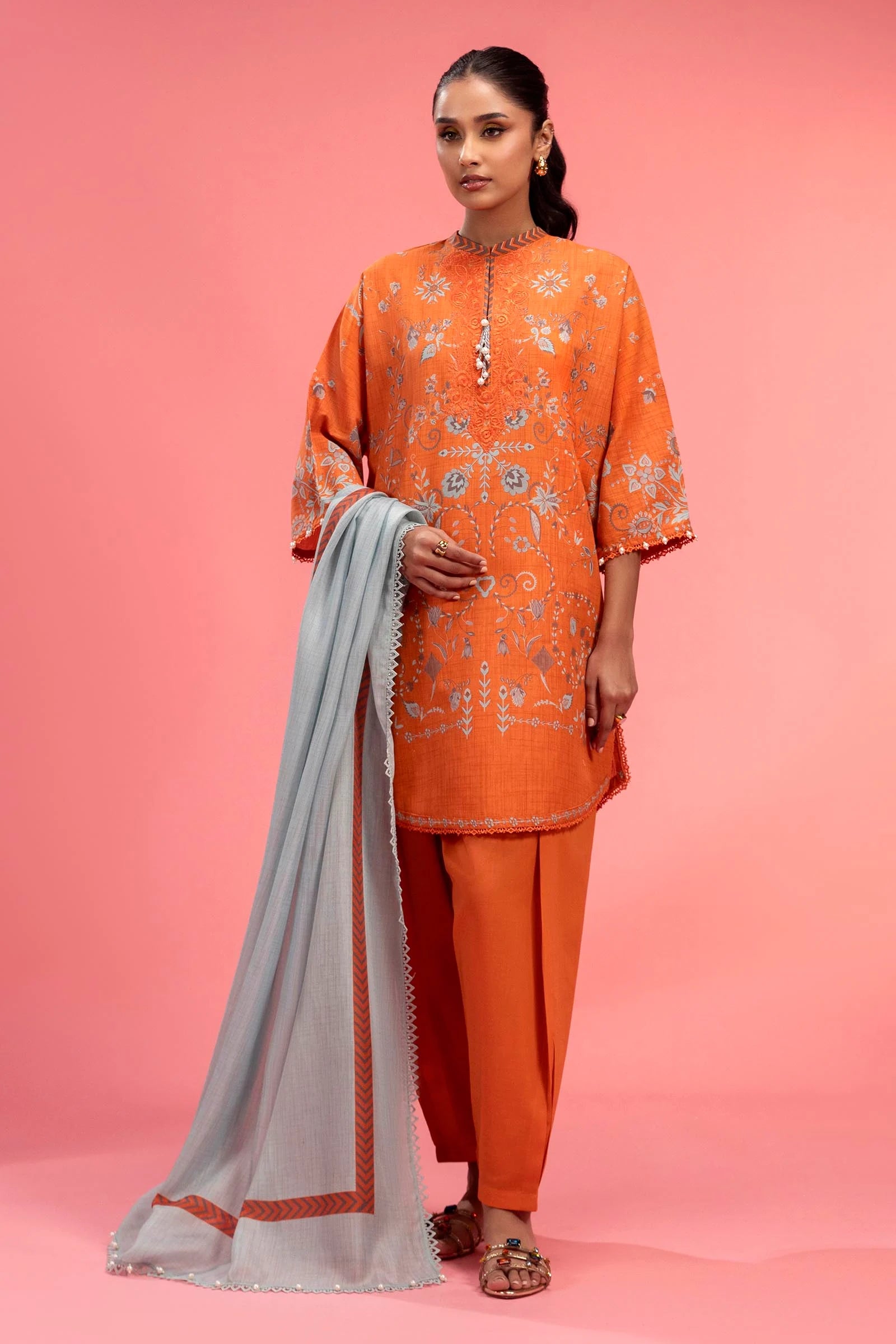 Sana Safinaz | Mahay Spring 25 Volume 1 | 3 Piece| H251-016B-3AS