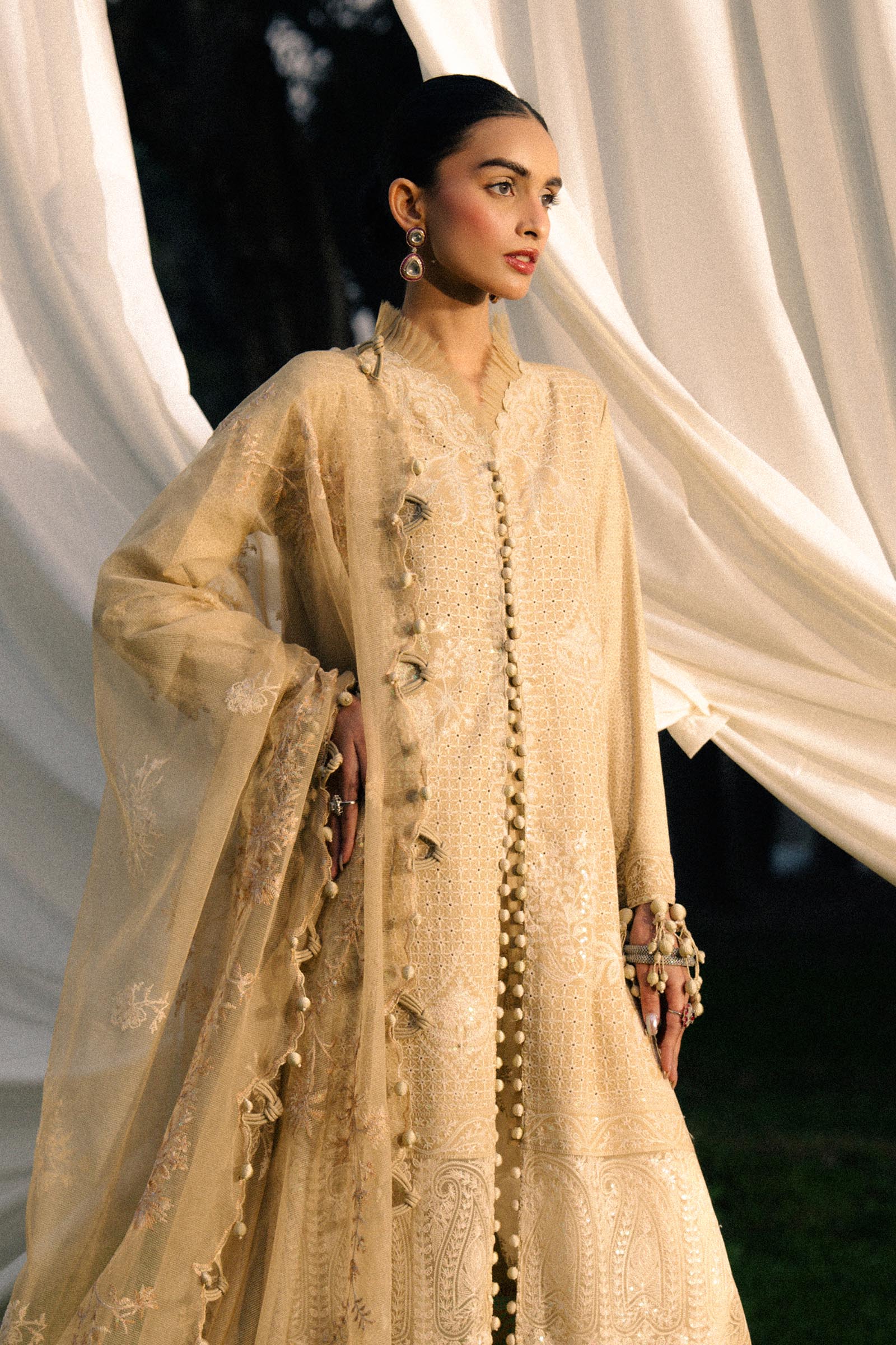 Sana Safinaz | Luxury Lawn 2025 | L251-004A-3CT