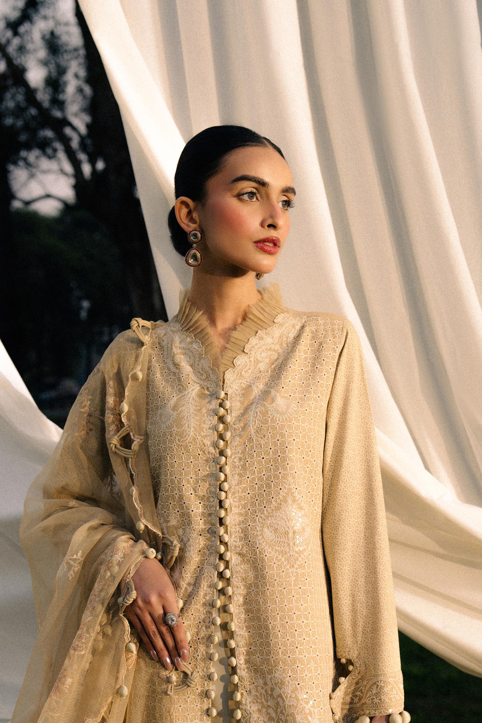 Sana Safinaz | Luxury Lawn 2025 | L251-004A-3CT
