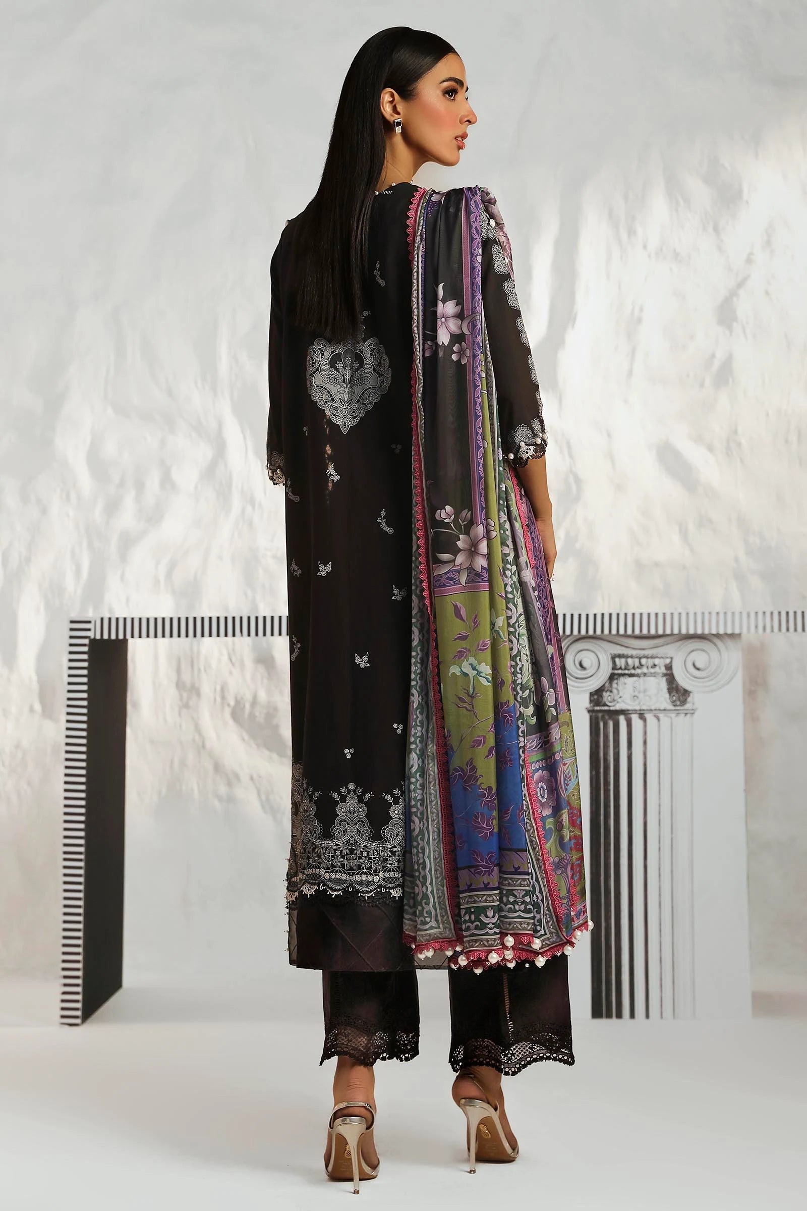 Sana Safinaz - Muzlin Summer Vol 2 - 3Pc - - M242-008A-CK