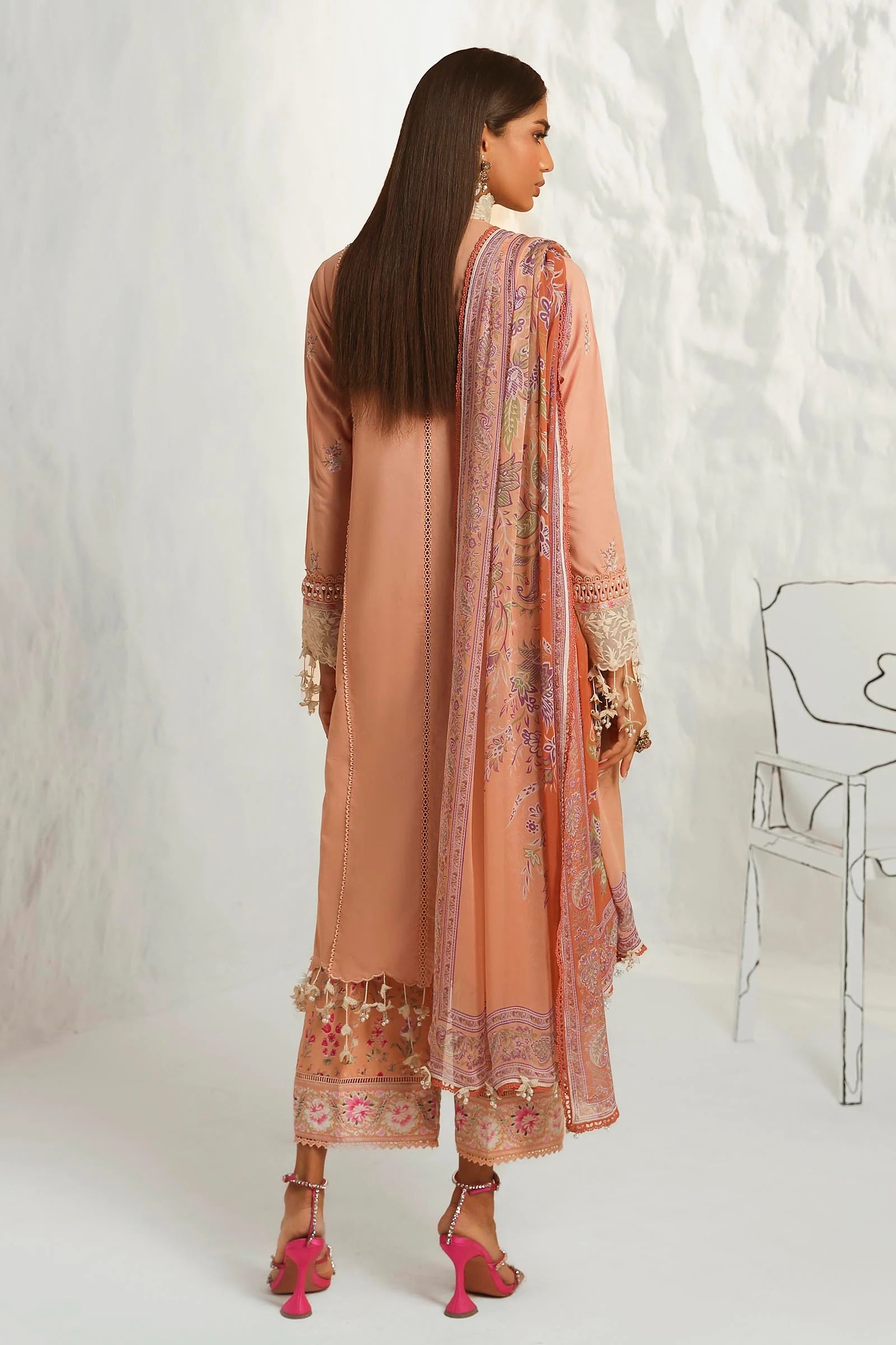 Sana Safinaz - Muzlin Summer'vol 2 -3PC - M242-014B-CJ